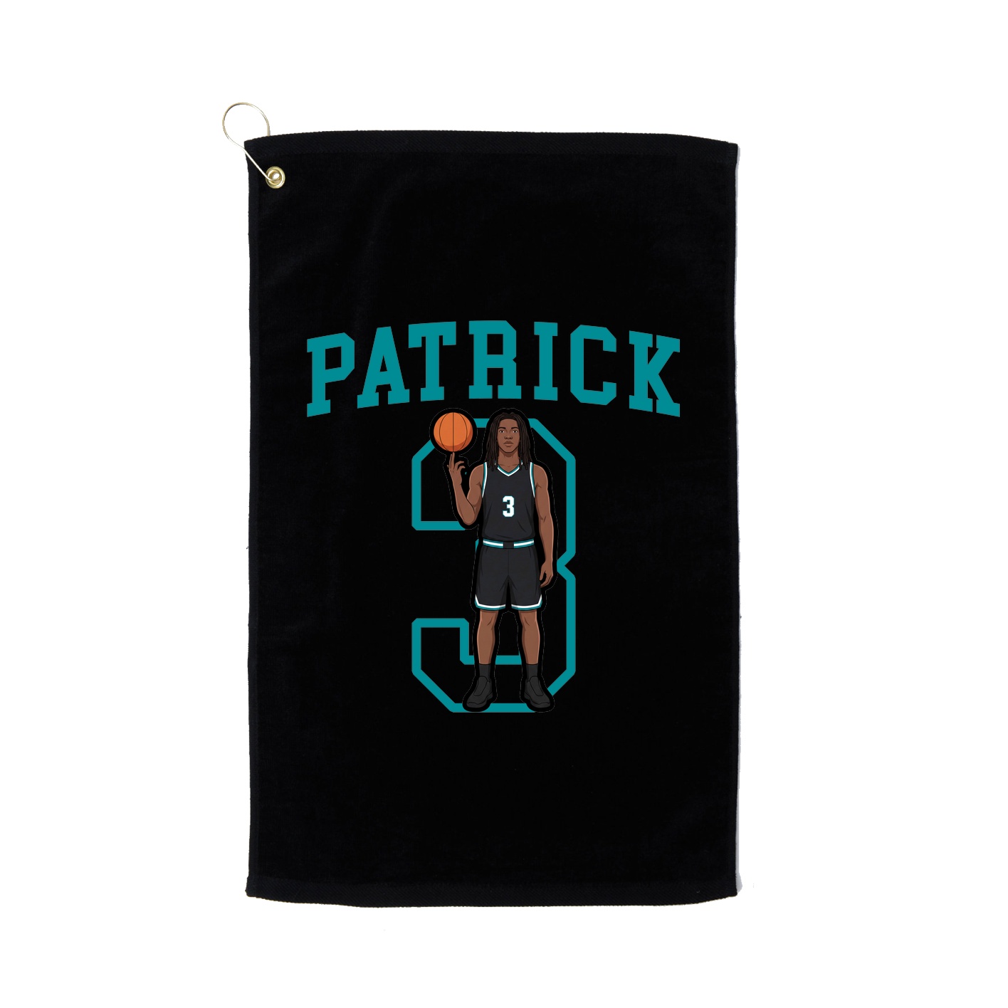 Golf Towel — Shirsey in Black