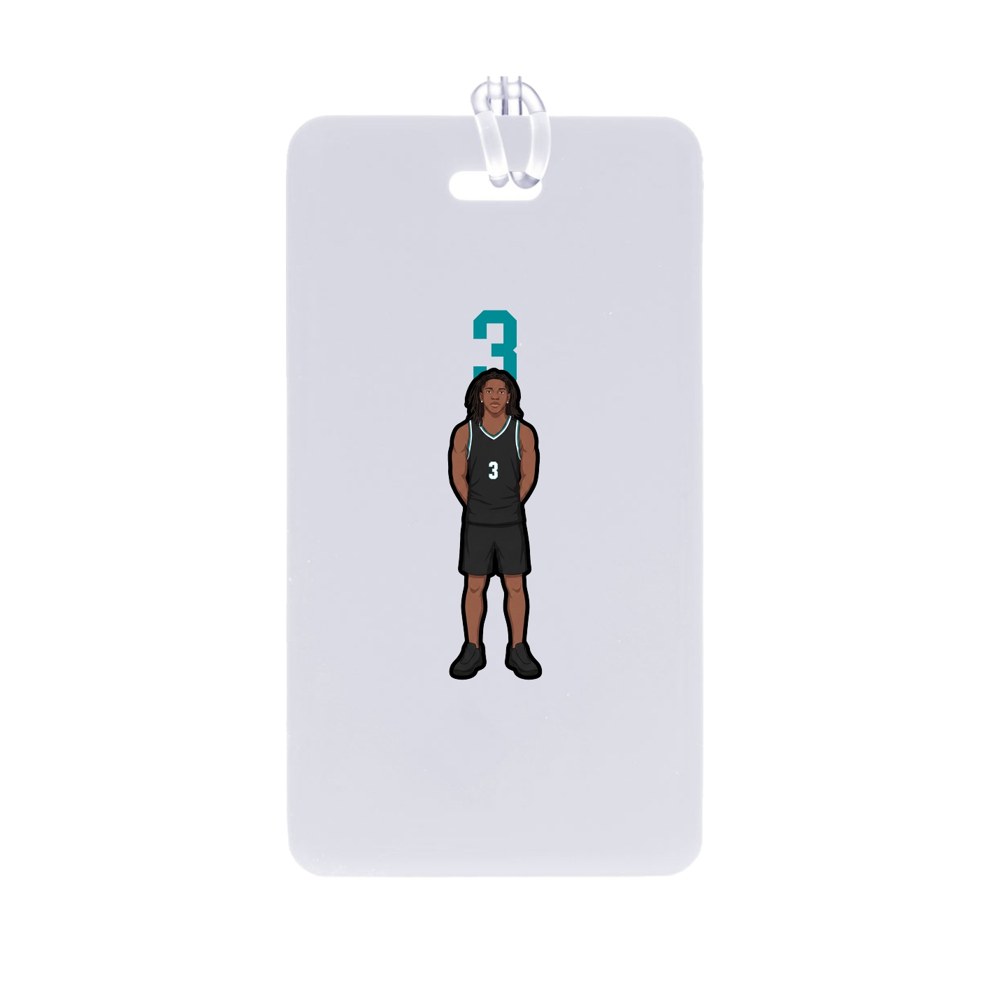 Bag Tag — Number Top in Classic