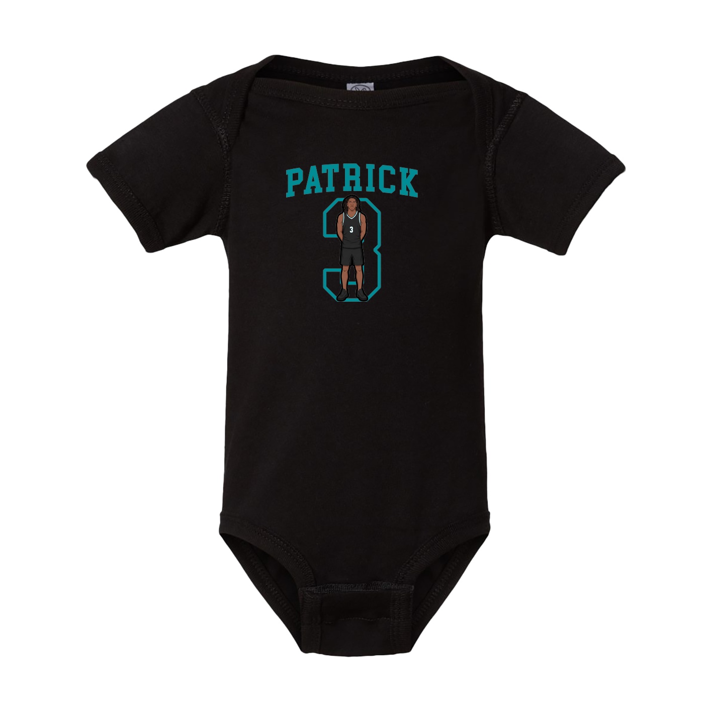 Baby Onesie — Shirsey in Black