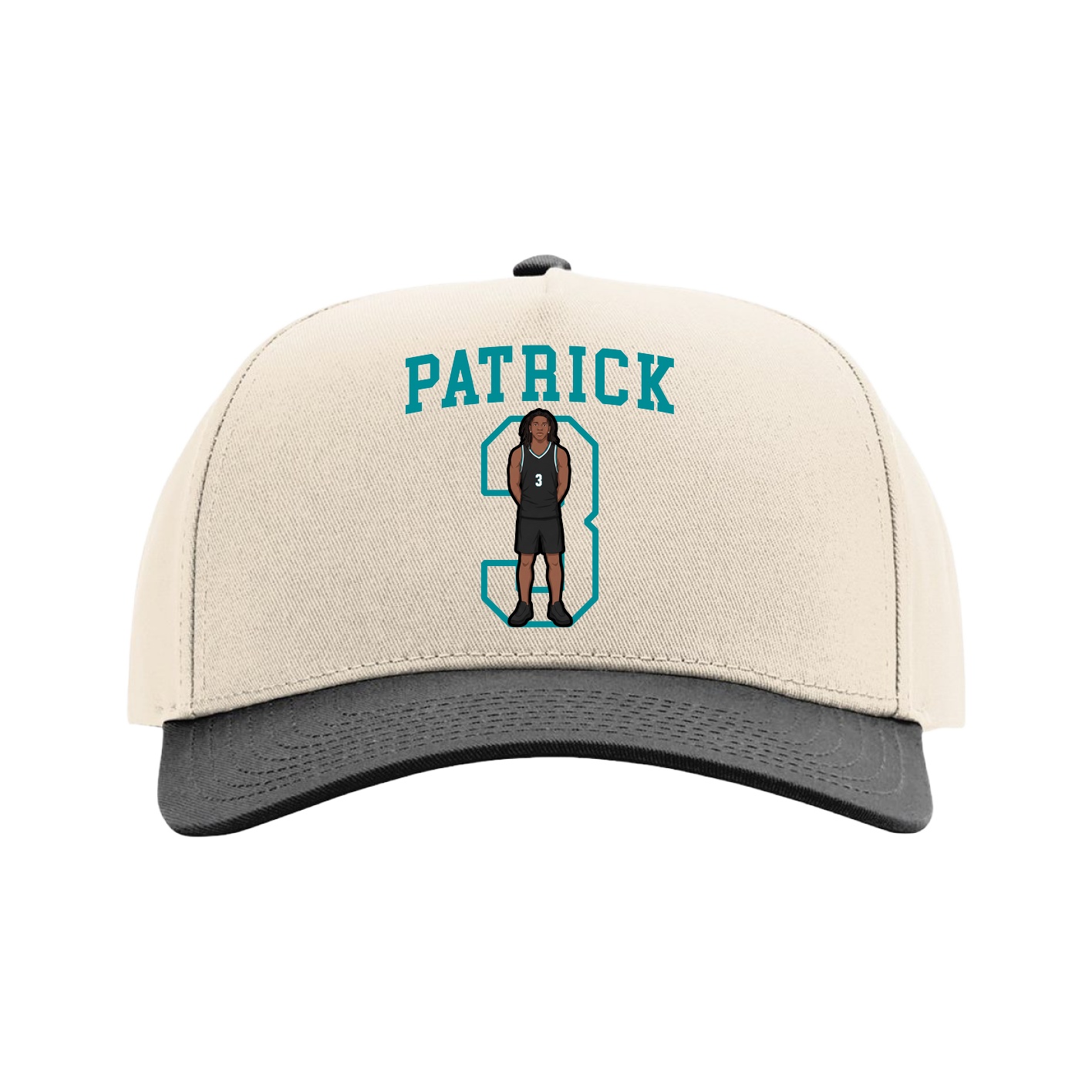 Full Fabric Five-Panel Champ Cap