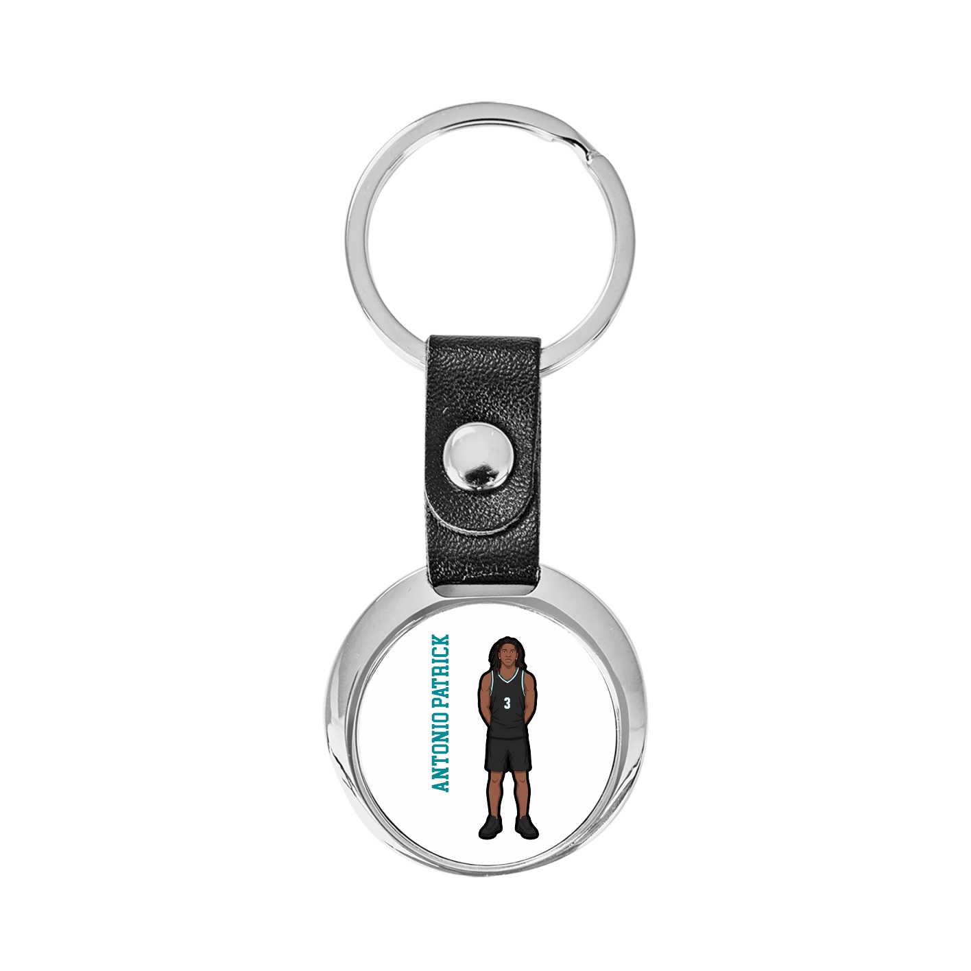 Key Chain — Name Vertical in Classic