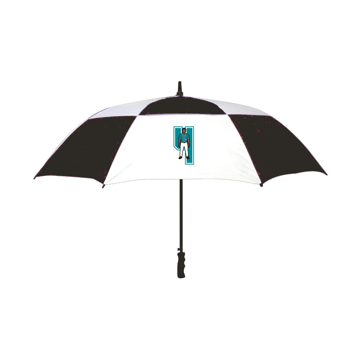 Golf Umbrella — Number in Black