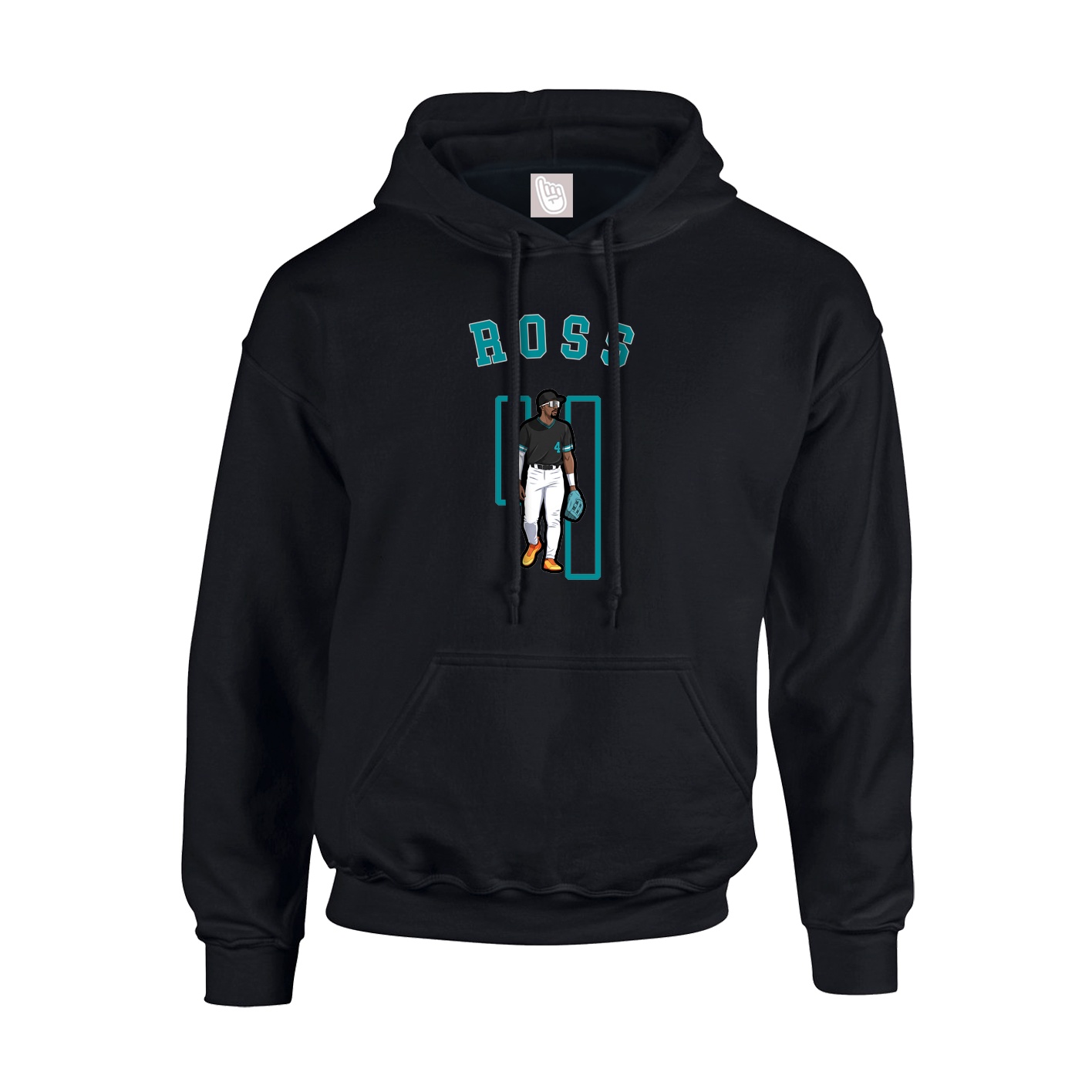 Youth Hoodie — Shirsey Arch in Black