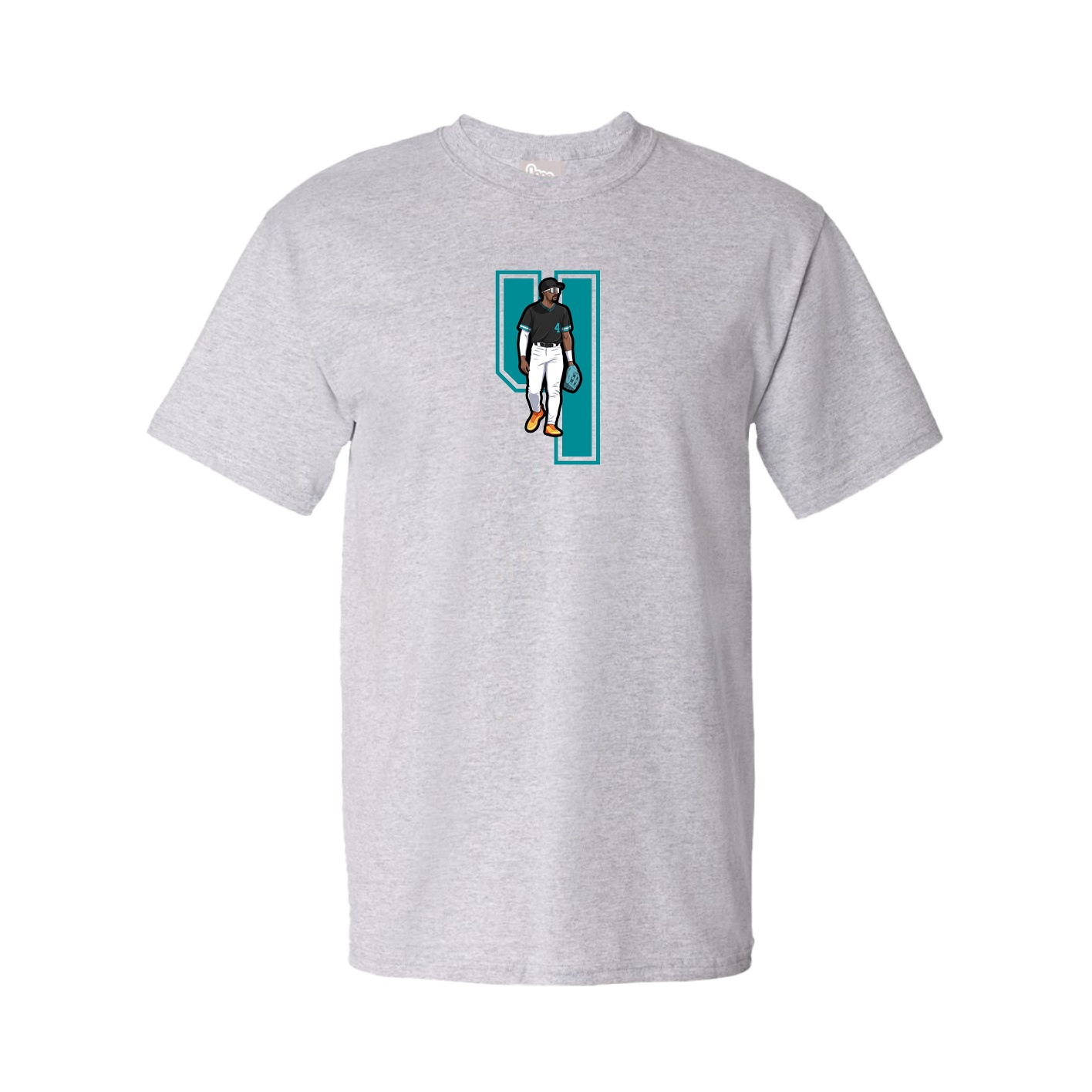 Tee — Number in Grey