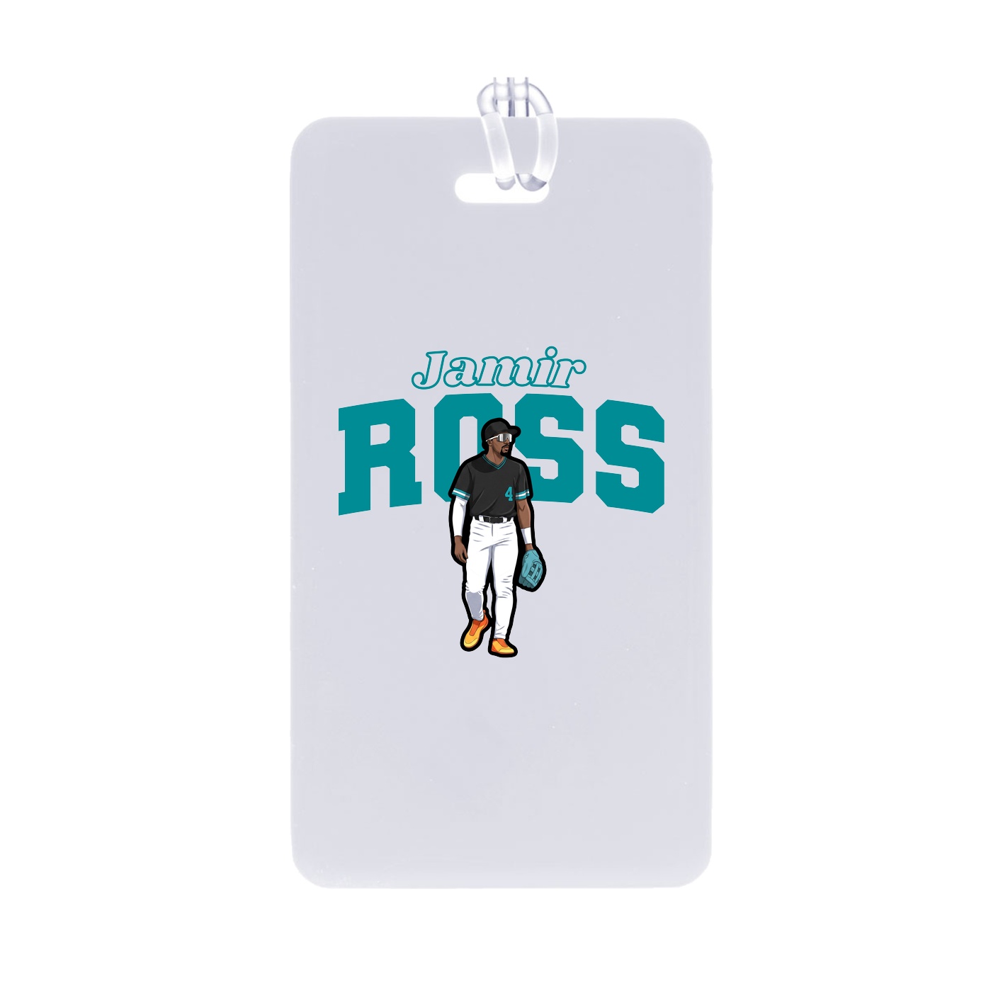 Bag Tag — Name Arch in Classic