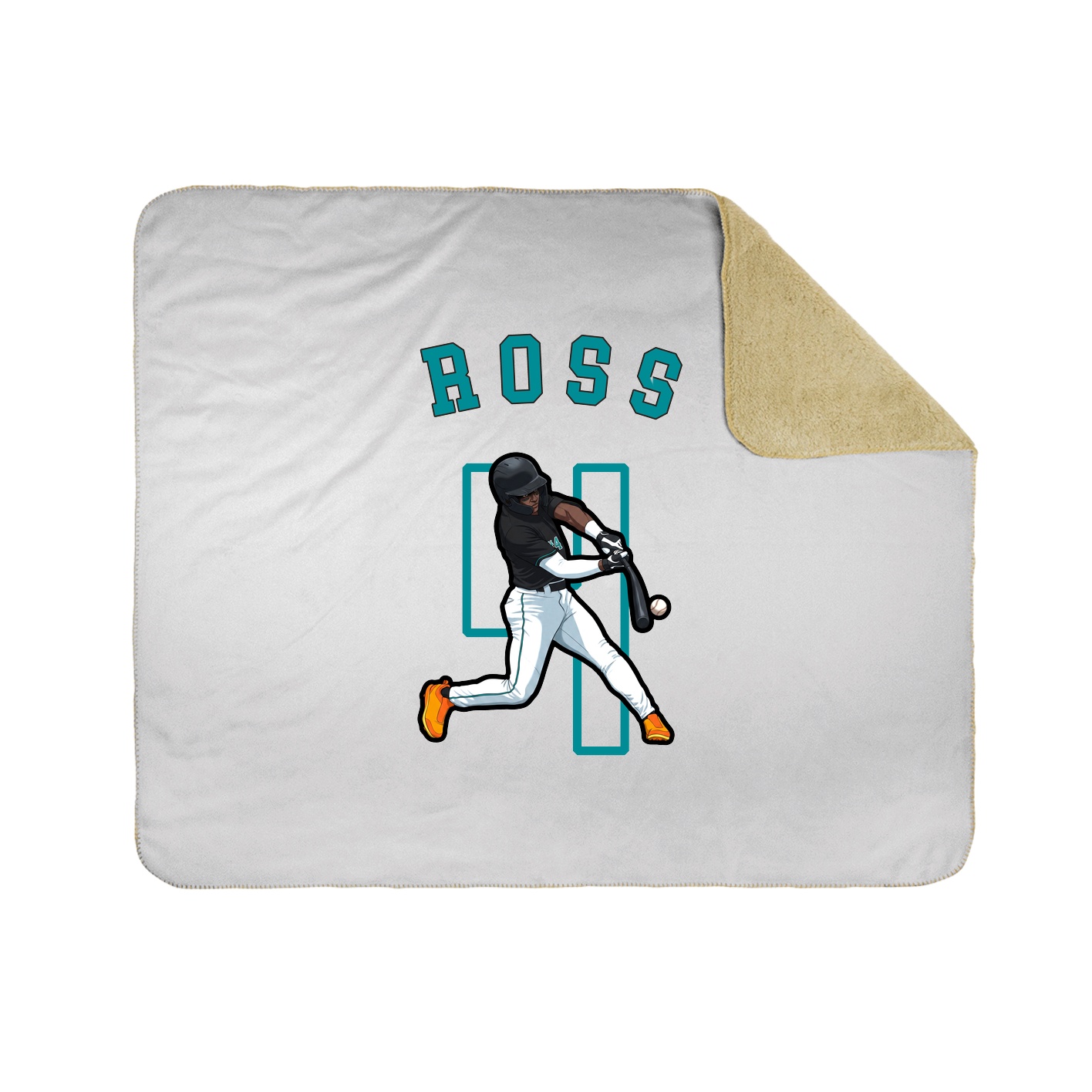 Throw Blanket — Shirsey Arch in White