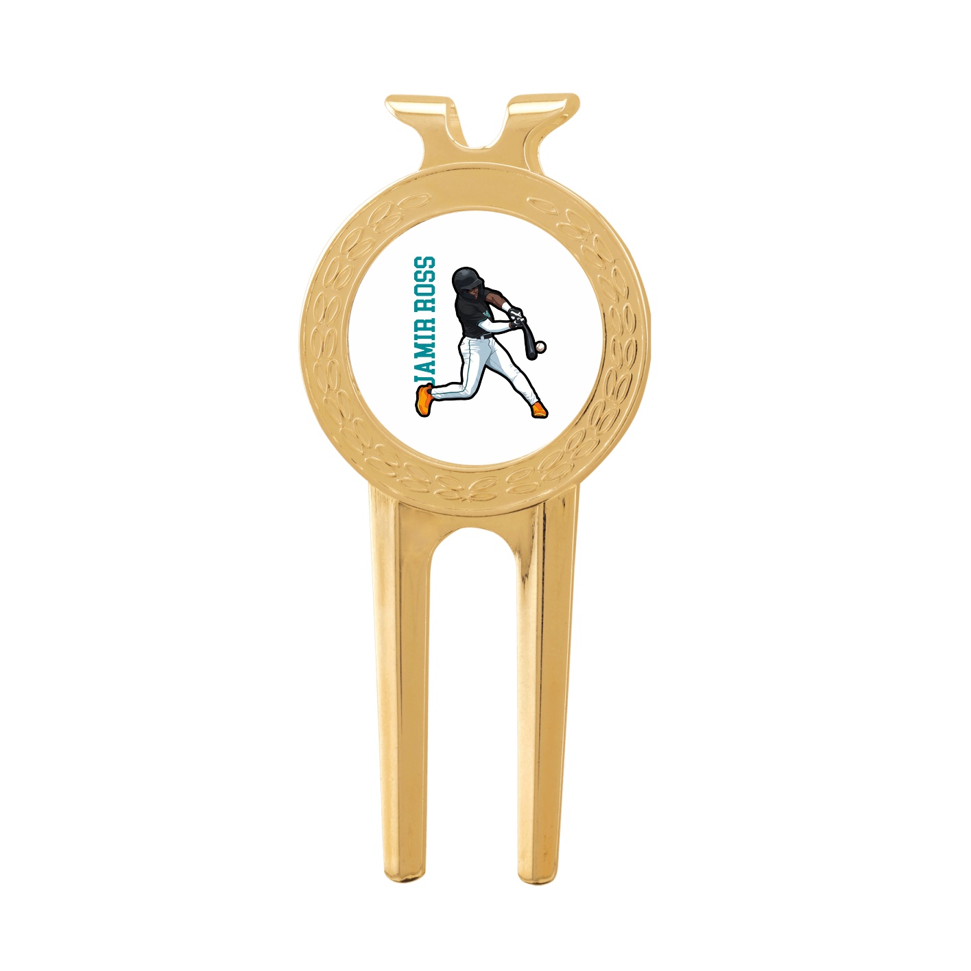 Divot Tool with Ball Marker — Name Vertical in Classic