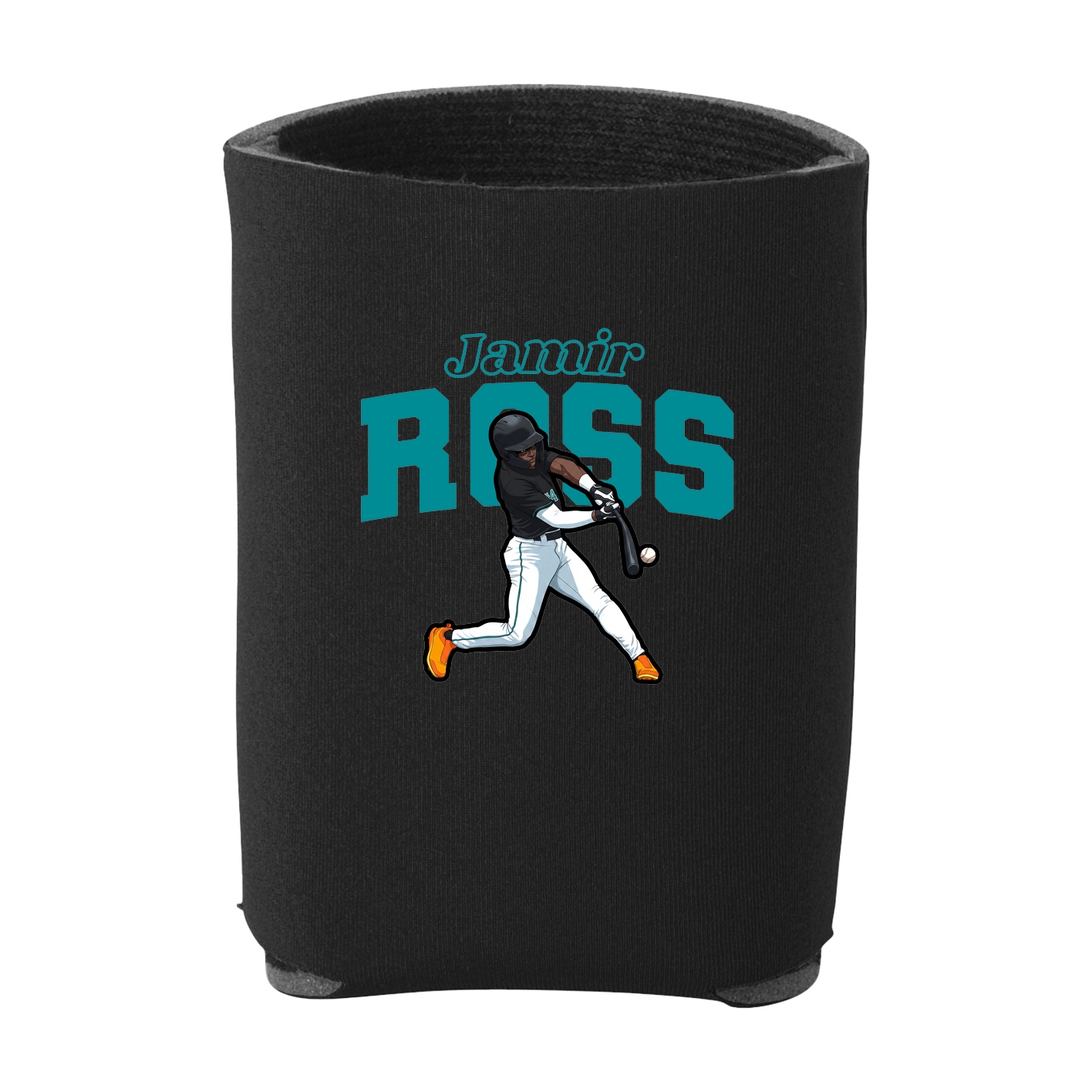 Can Holder — Name Arch in Black