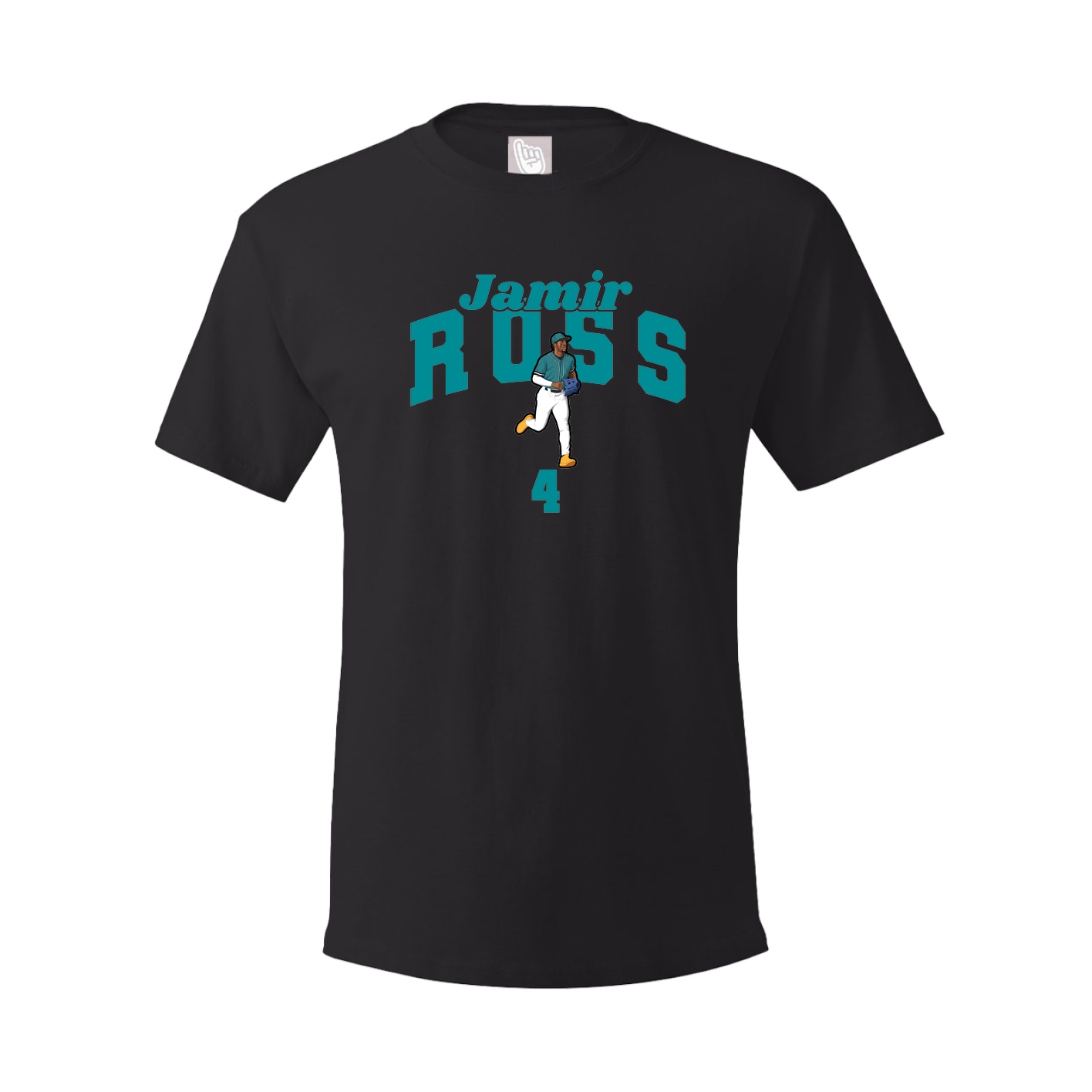 Tee — Signature Arch in Black