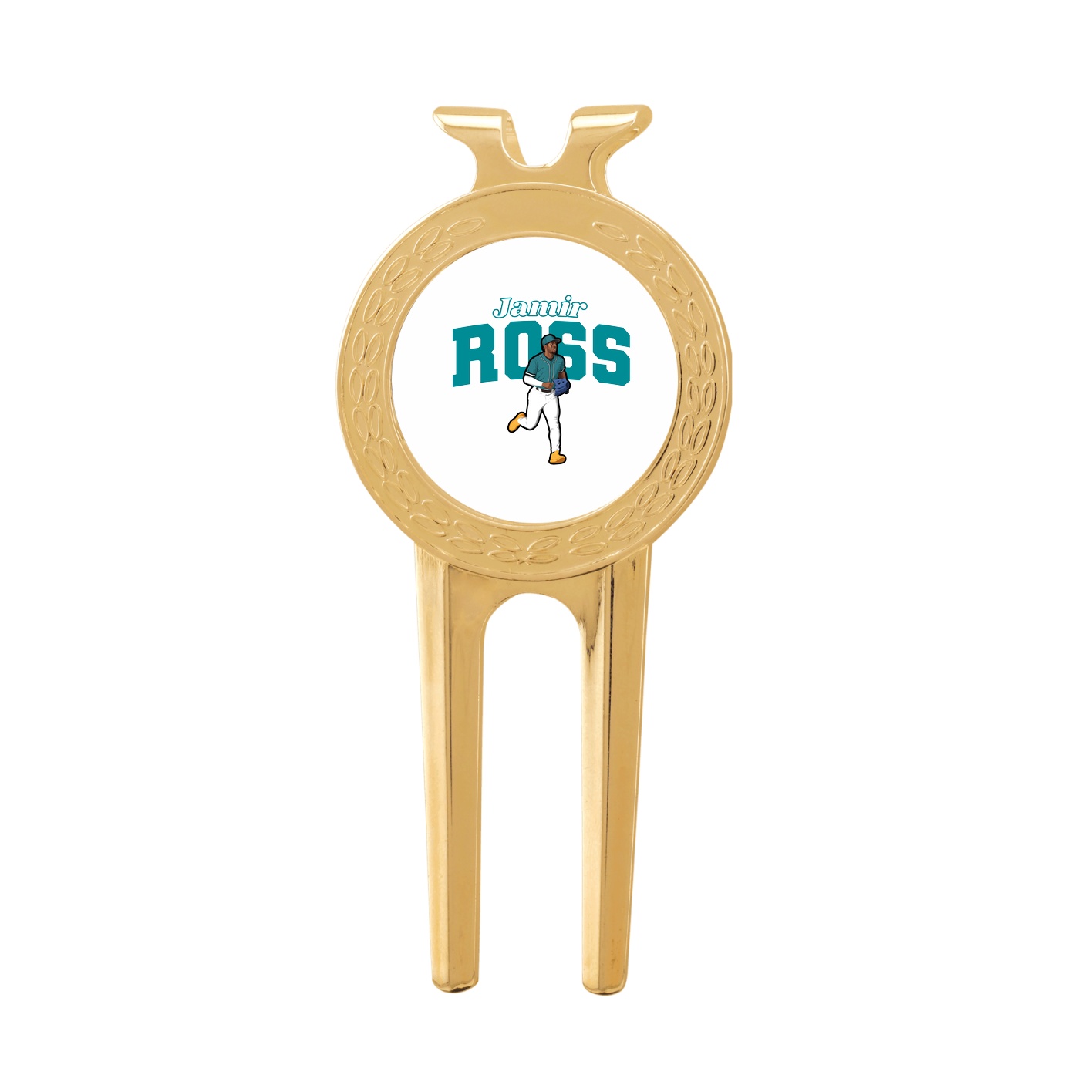 Divot Tool with Ball Marker — Name Arch in Classic