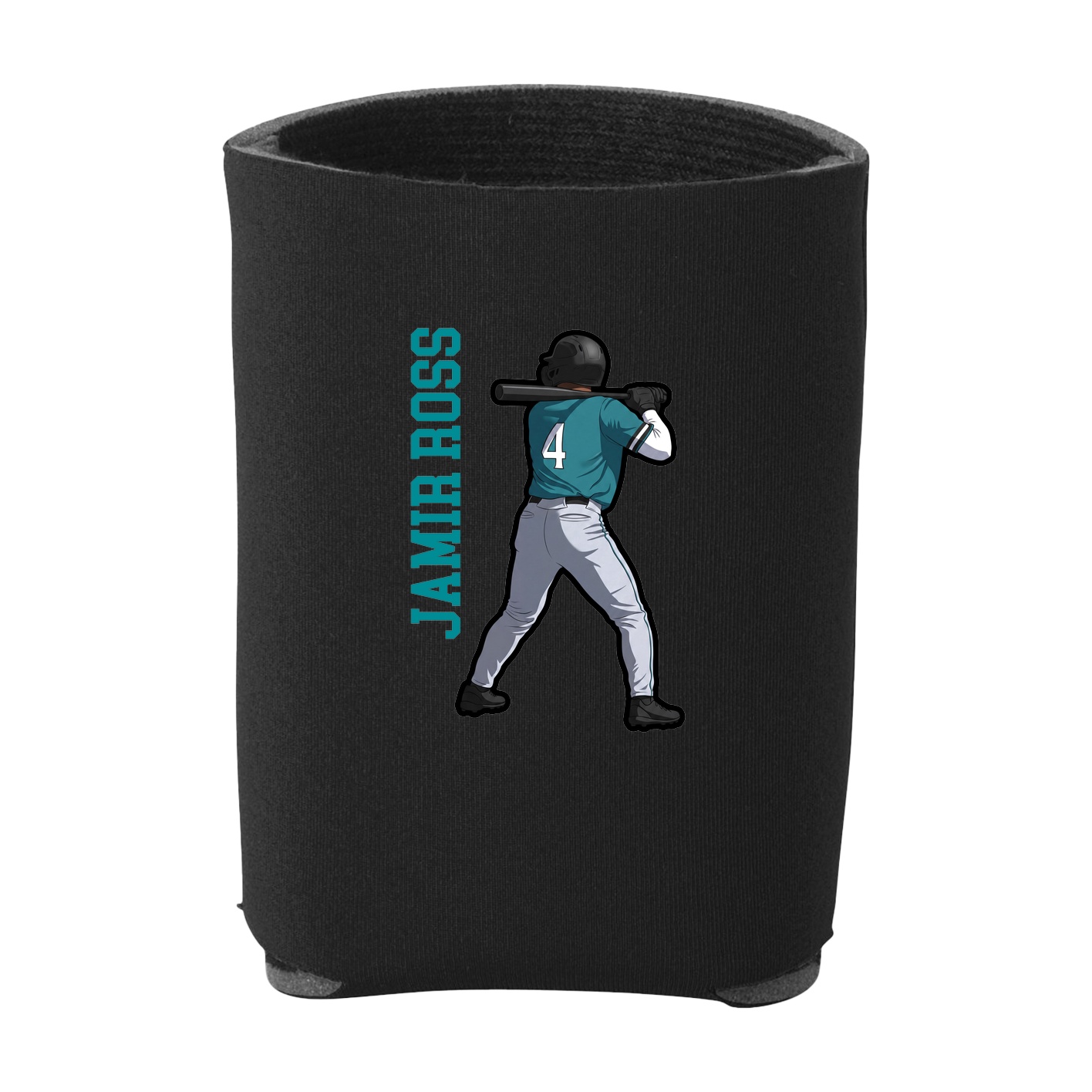 Can Holder — Name Vertical in Black