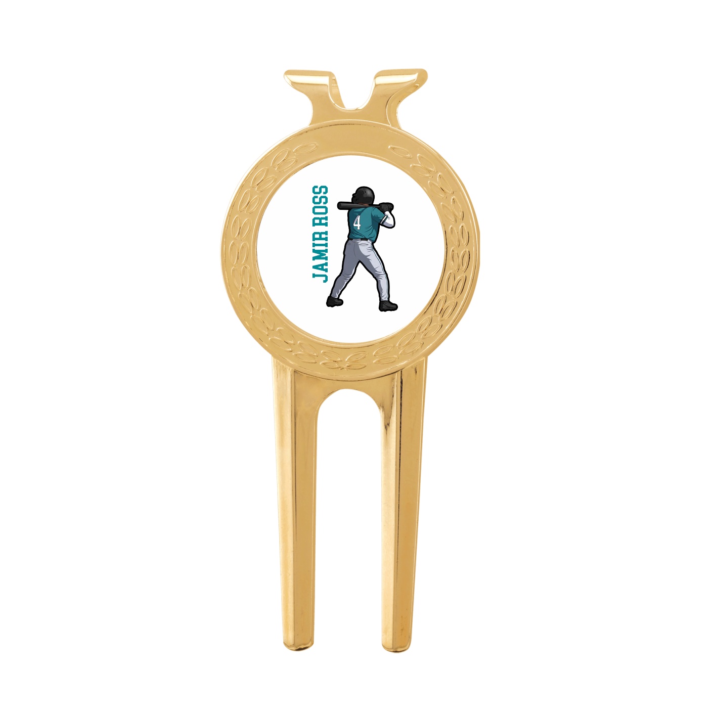 Divot Tool with Ball Marker — Name Vertical in Classic