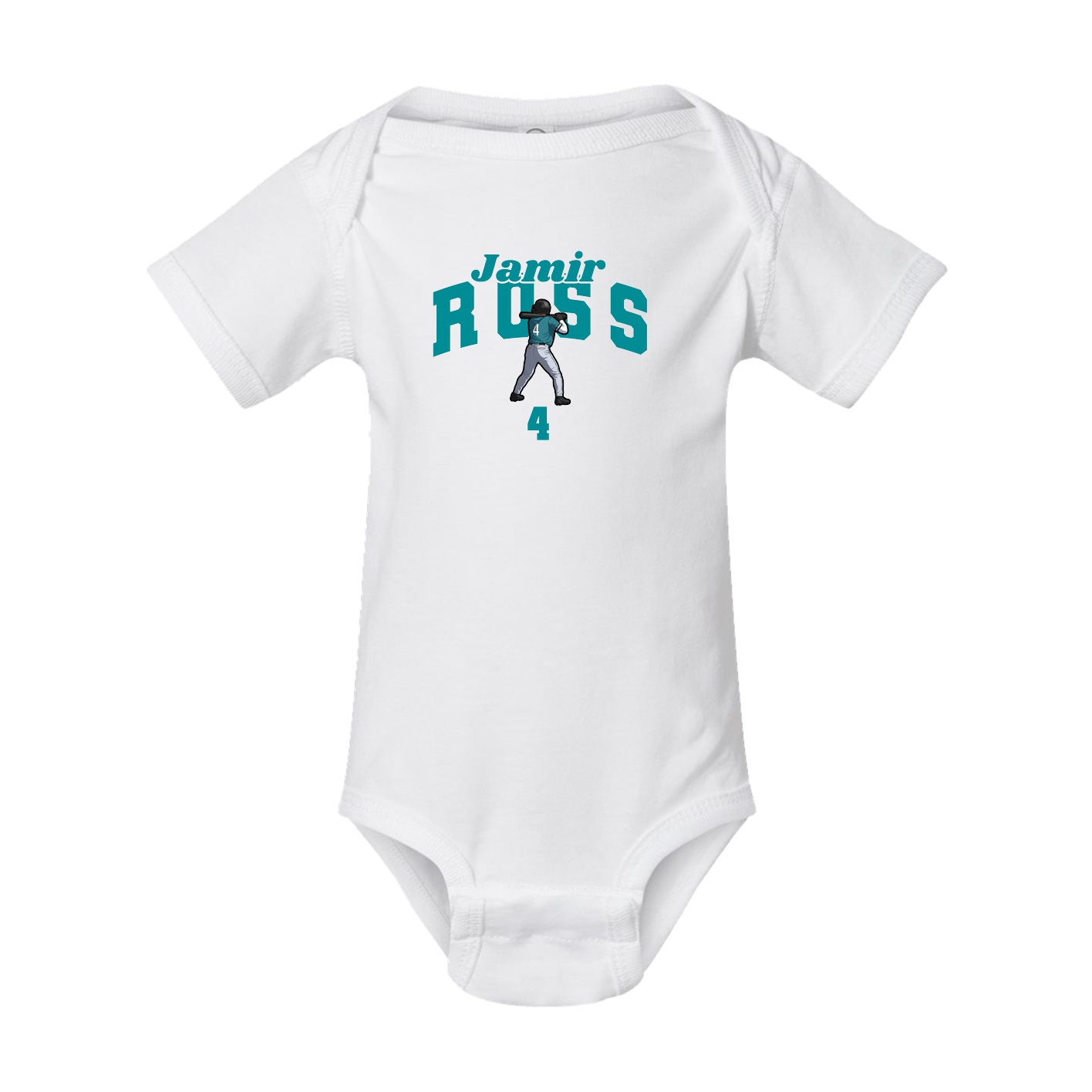 Baby Onesie — Signature Arch in White