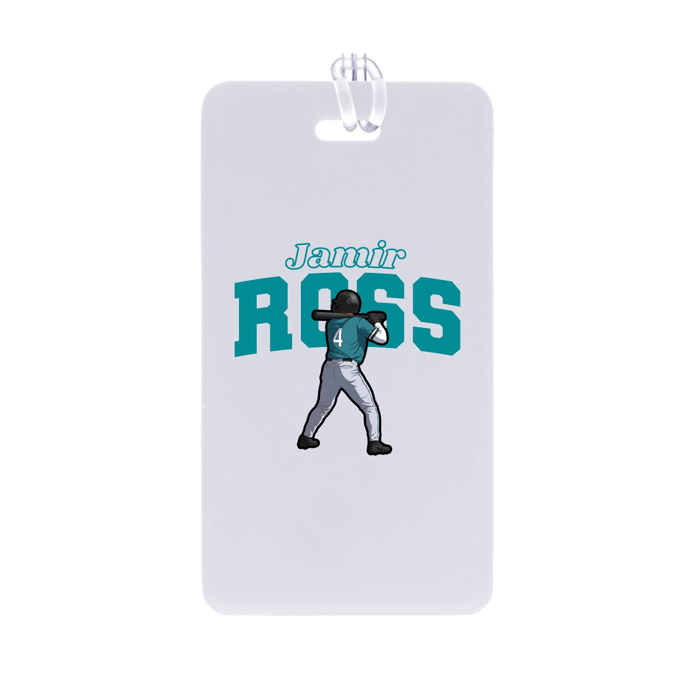 Bag Tag — Name Arch in Classic