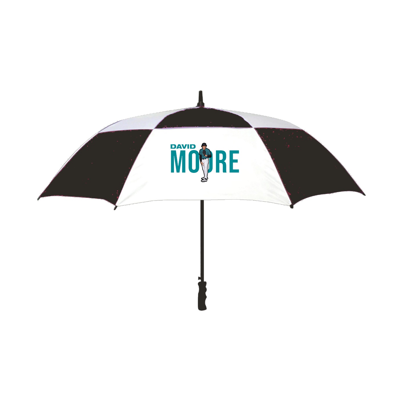 Golf Umbrella — Player Name in Black