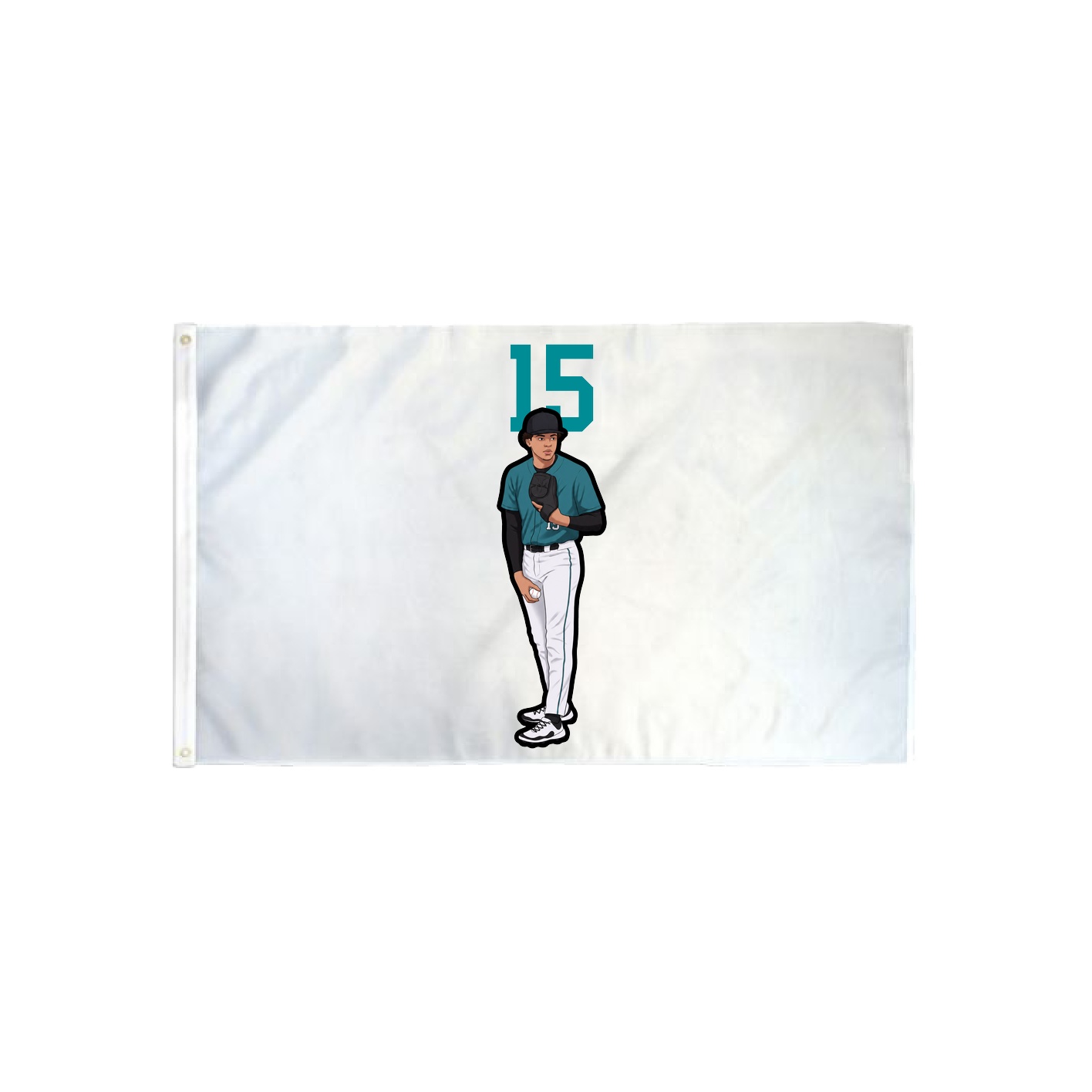 3x5 Flag — Number Top in Classic