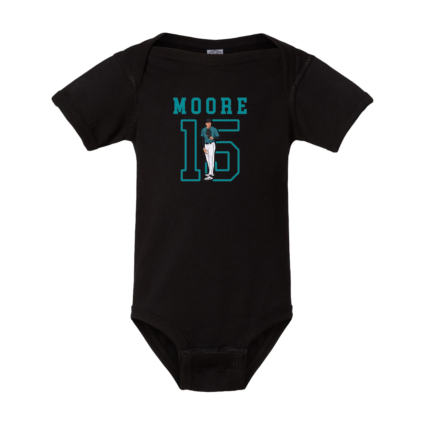 Baby Onesie — Shirsey in Black
