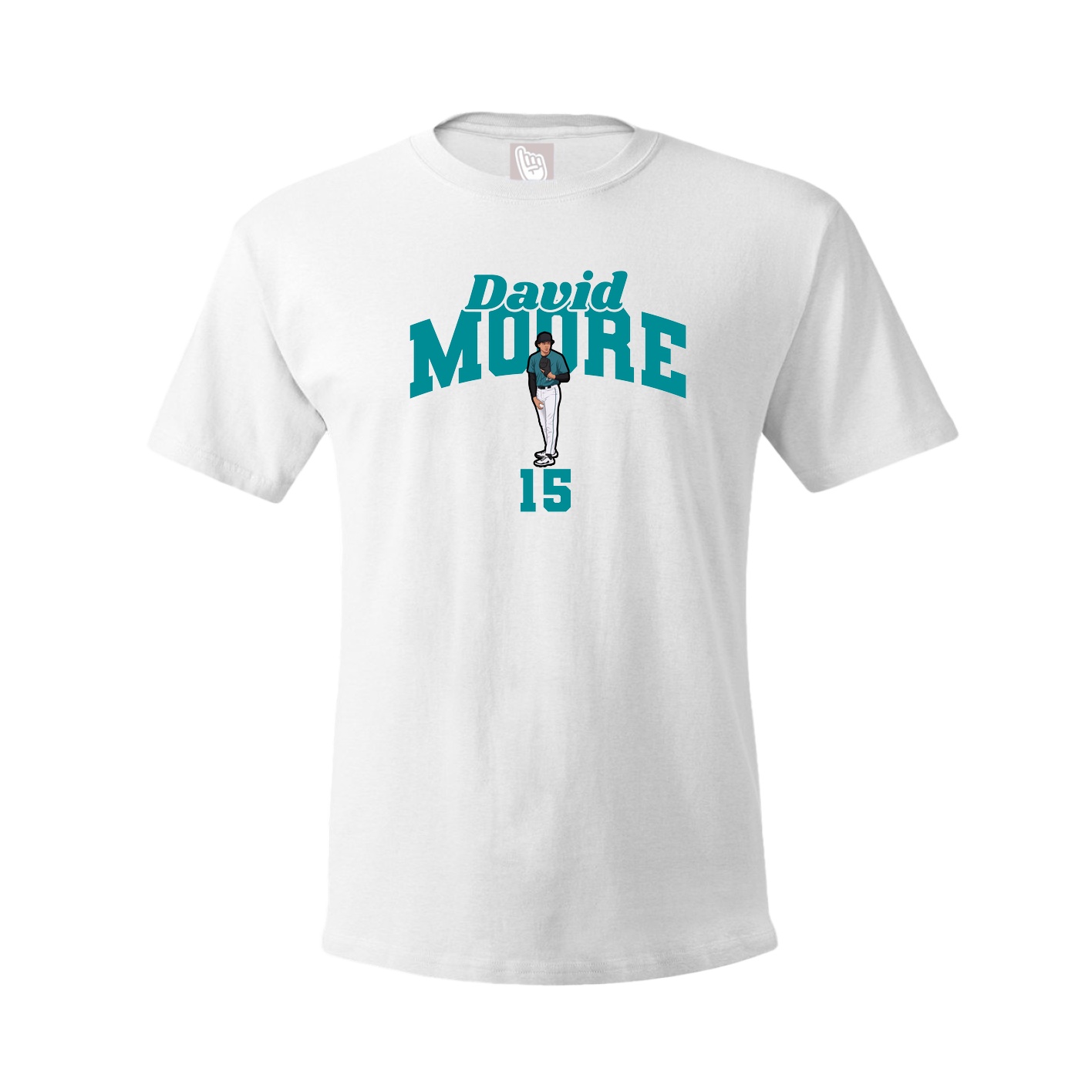 Youth Tee — Signature Arch in White