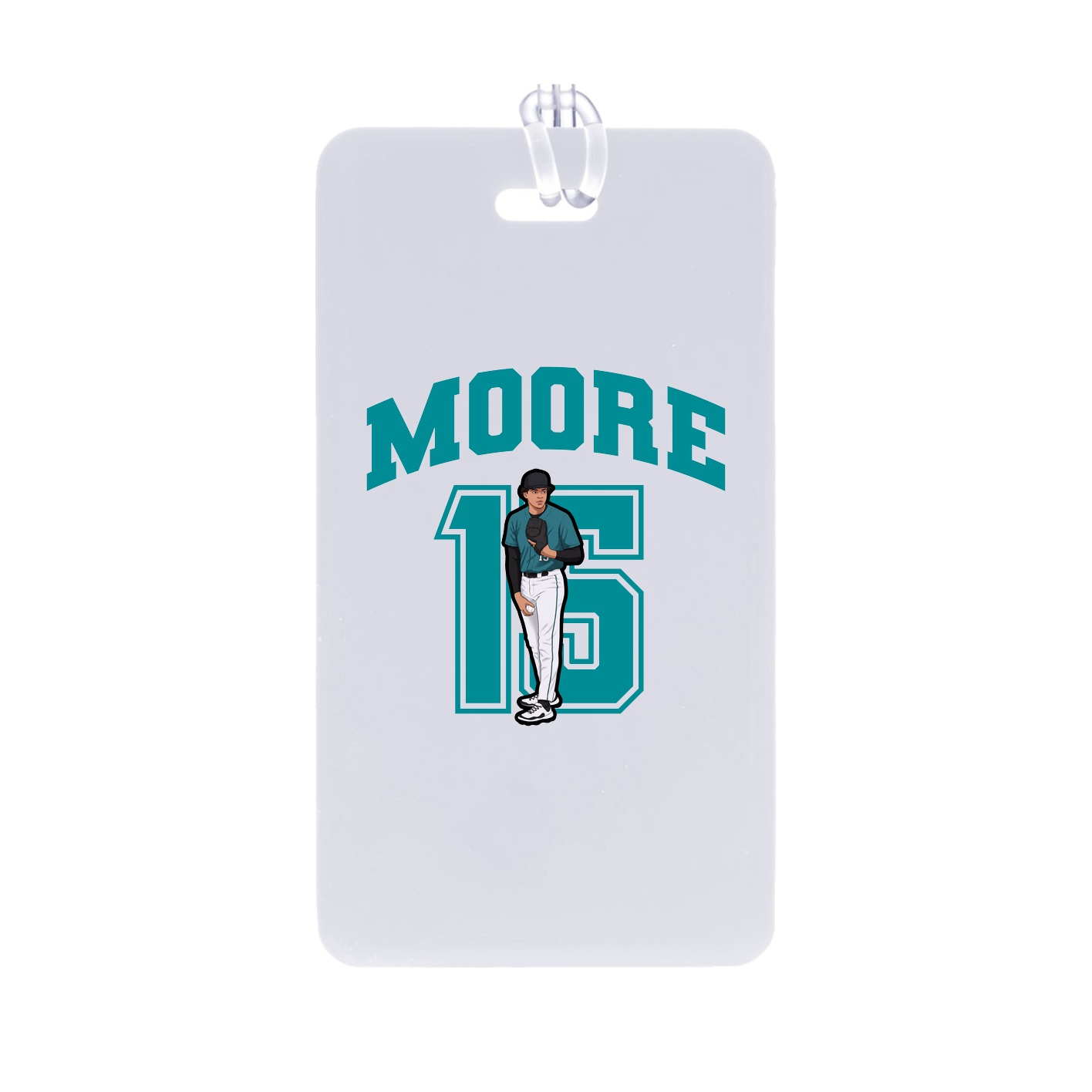 Bag Tag — Number in Classic
