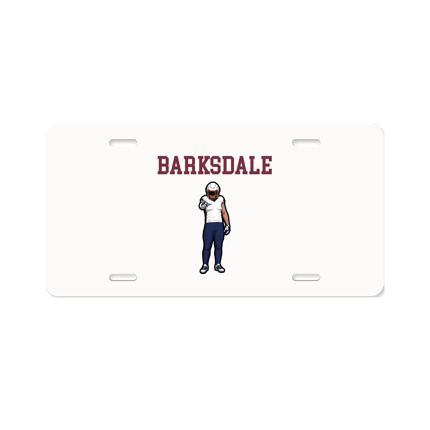 License Plate — Shirsey in Classic
