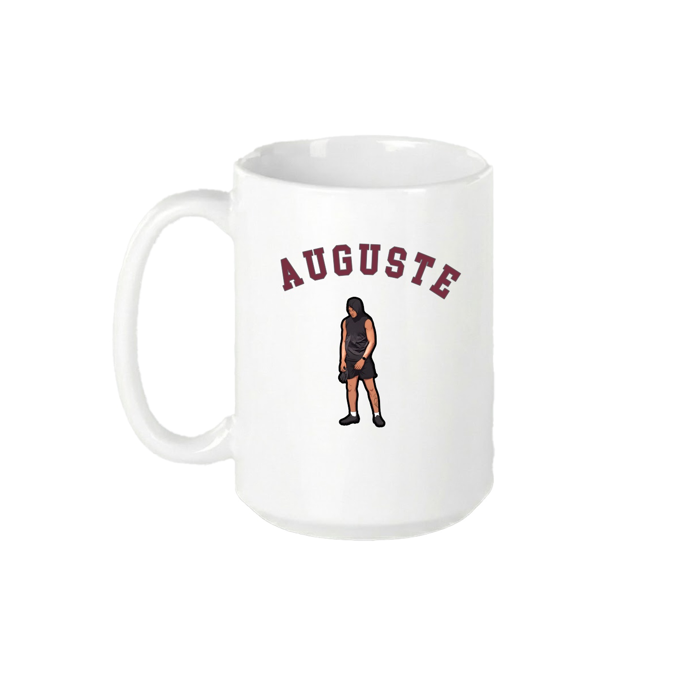 15oz Coffee Mug — Shirsey Arch in White