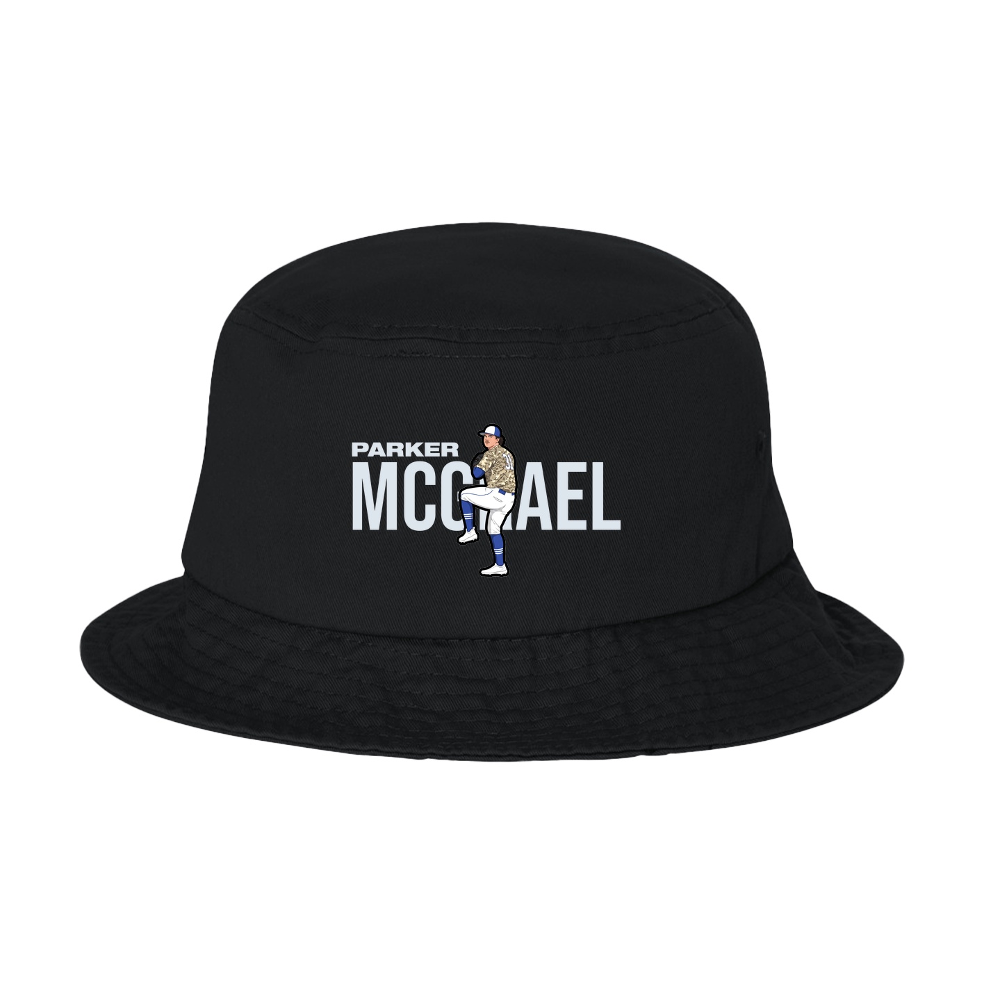 Bucket Cap — Player Name in Black