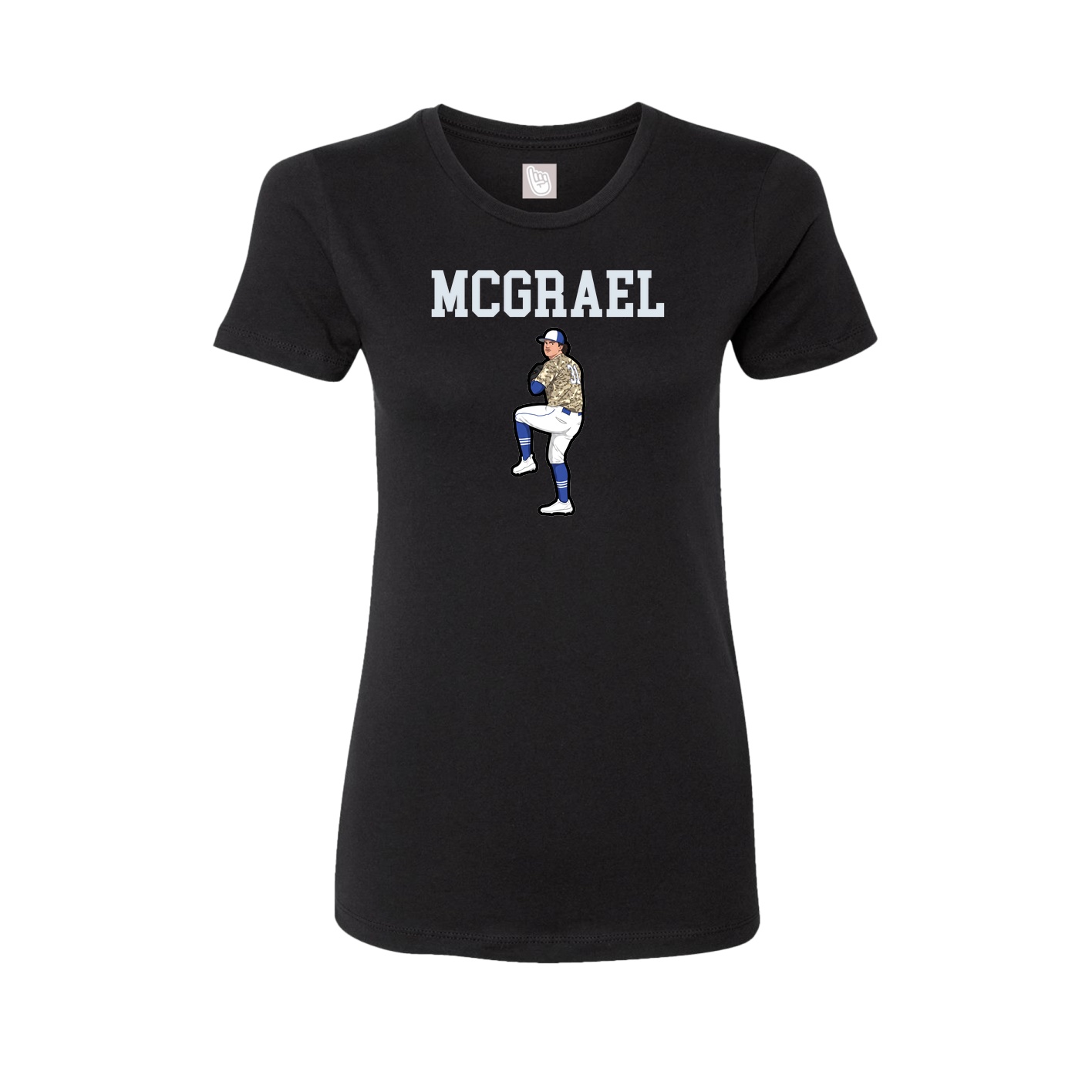 Fitted Women's Tee — Shirsey in Black