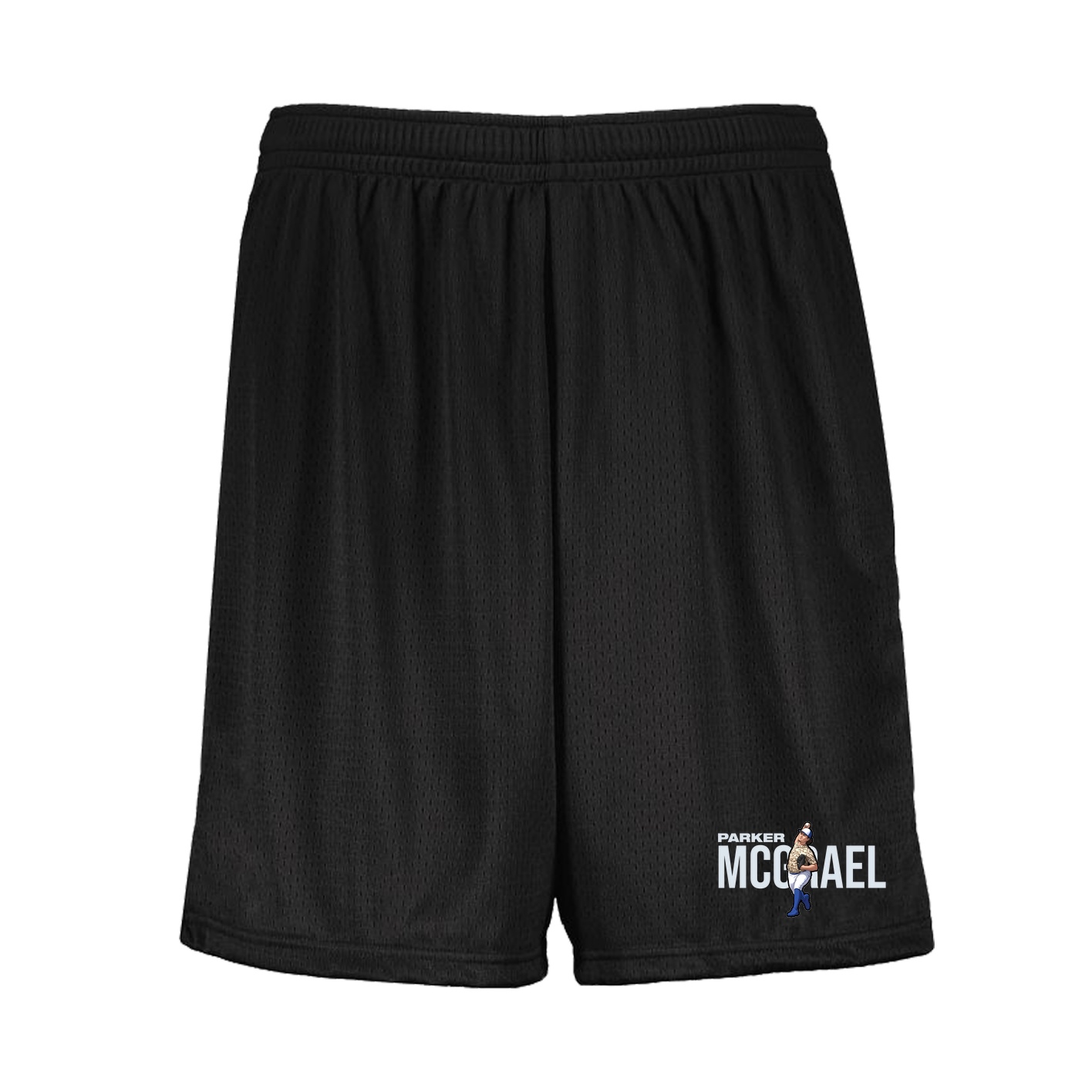 Shorts — Player Name in Black