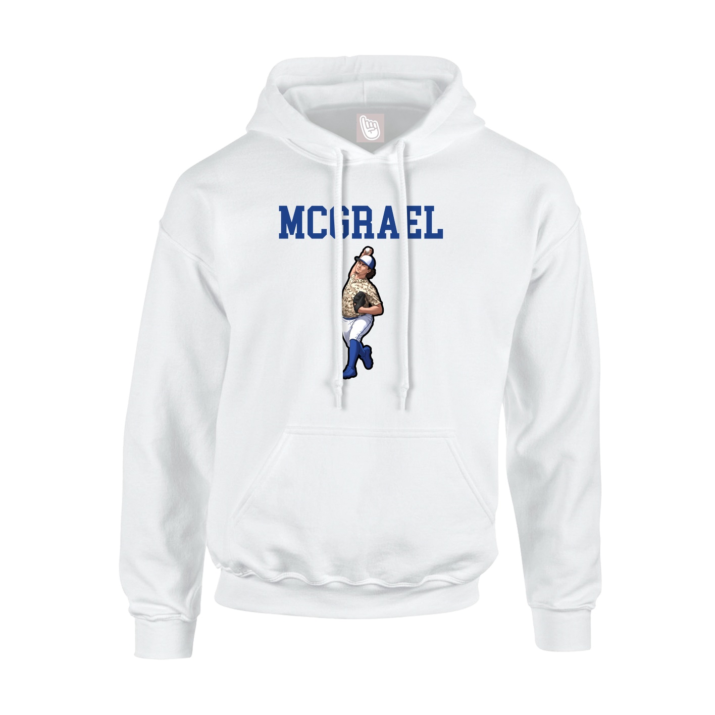 Youth Hoodie — Shirsey in White