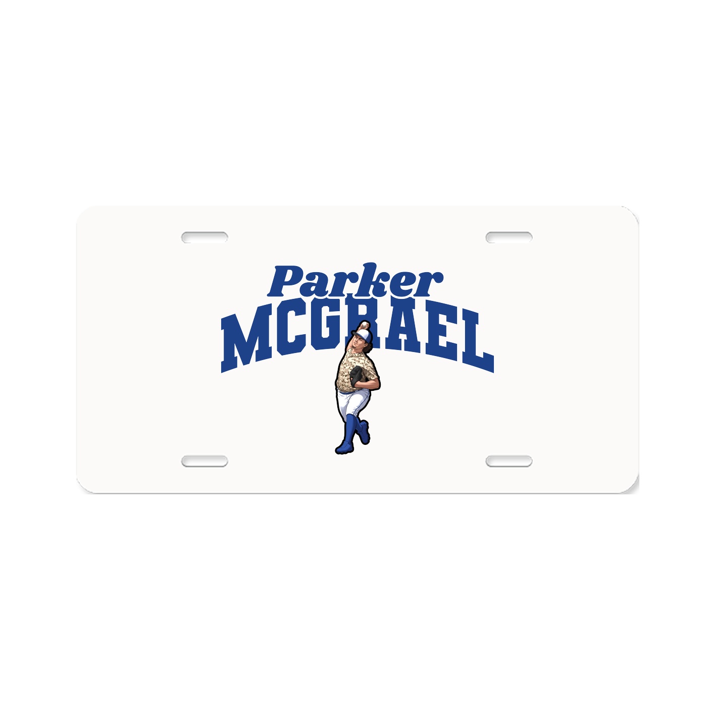 License Plate — Signature Arch in Classic