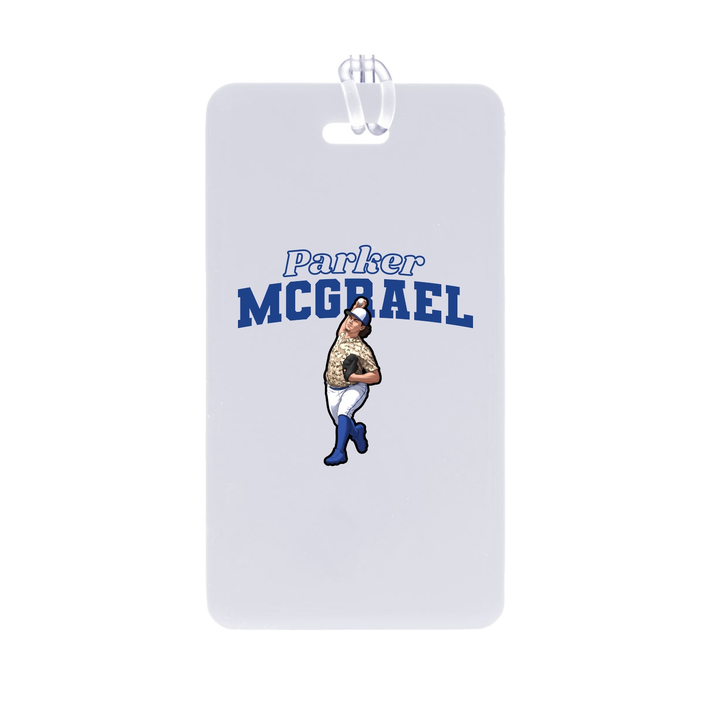 Bag Tag — Name Arch in Classic