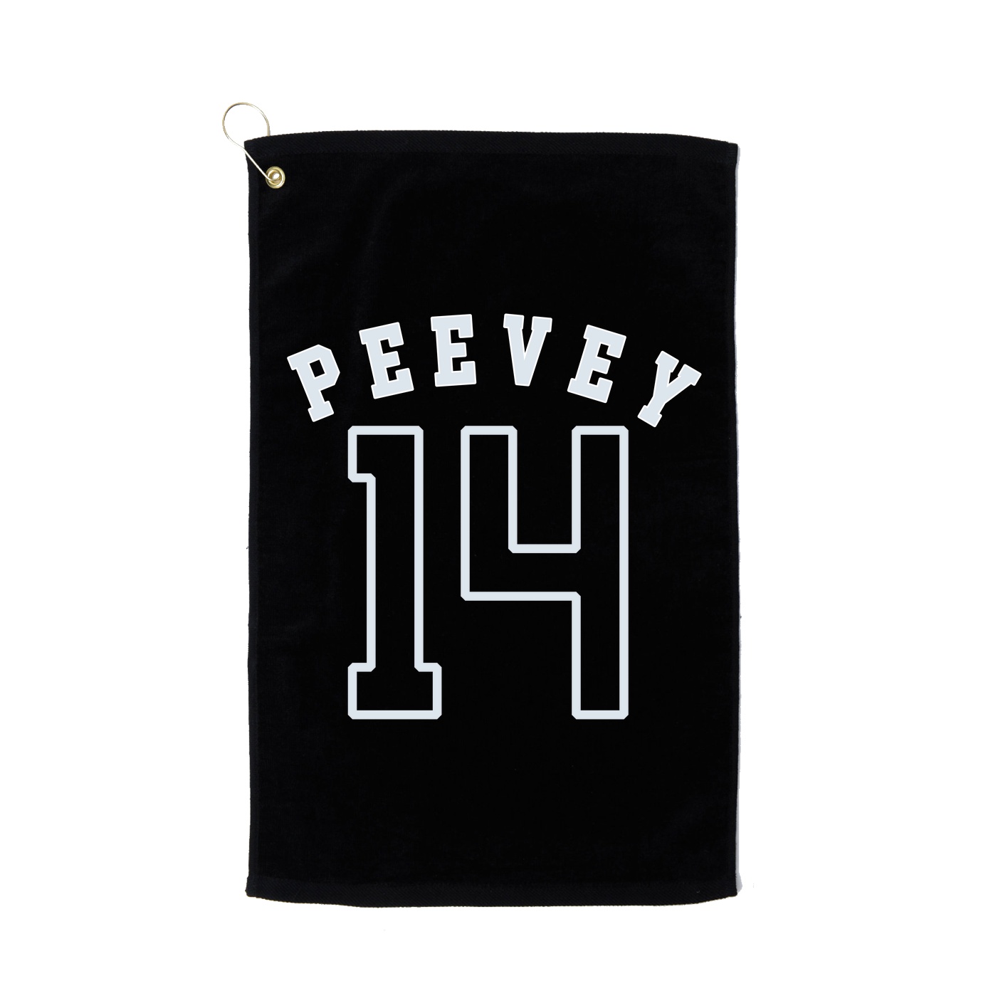Golf Towel — Shirsey Arch in Black