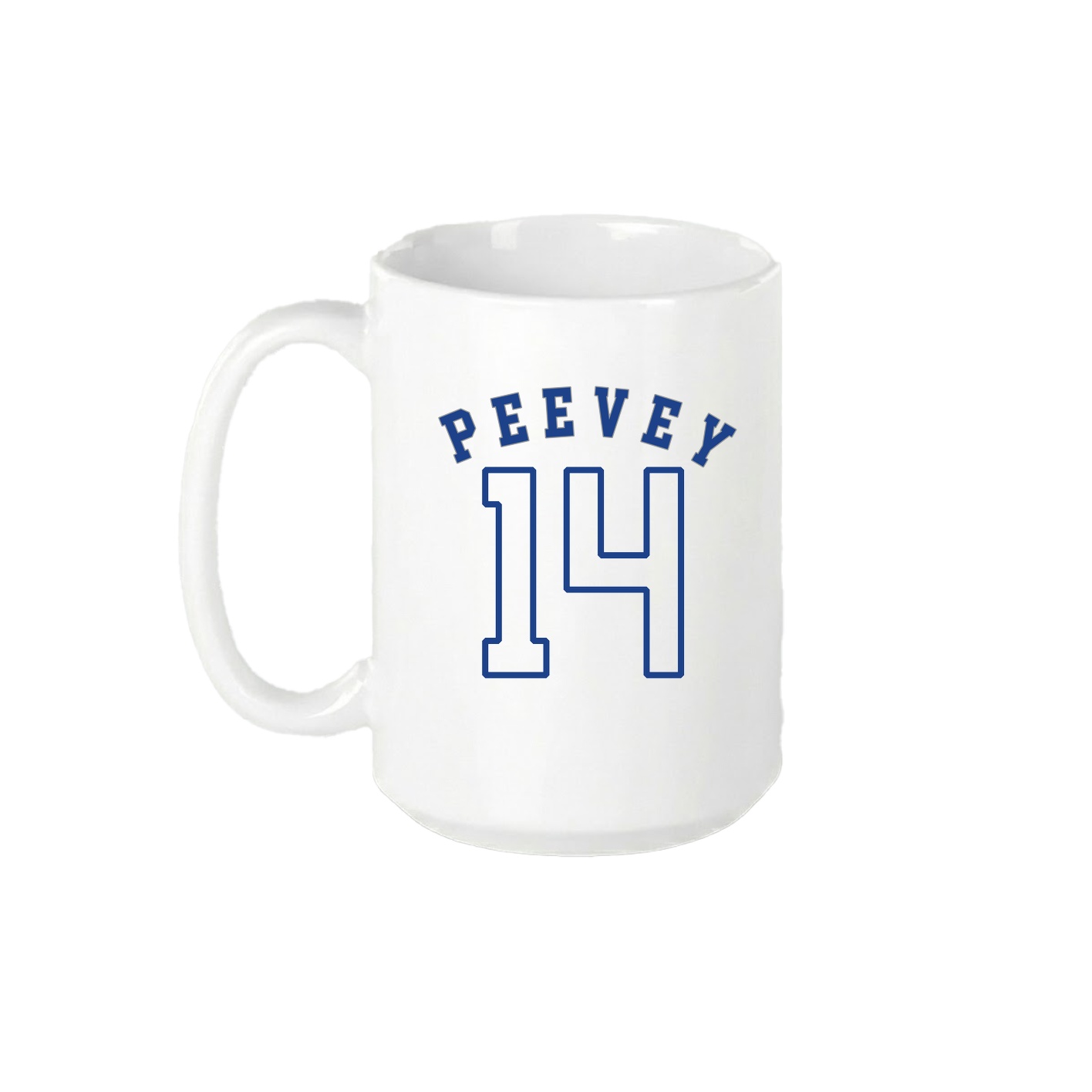 15oz Coffee Mug — Shirsey Arch in White