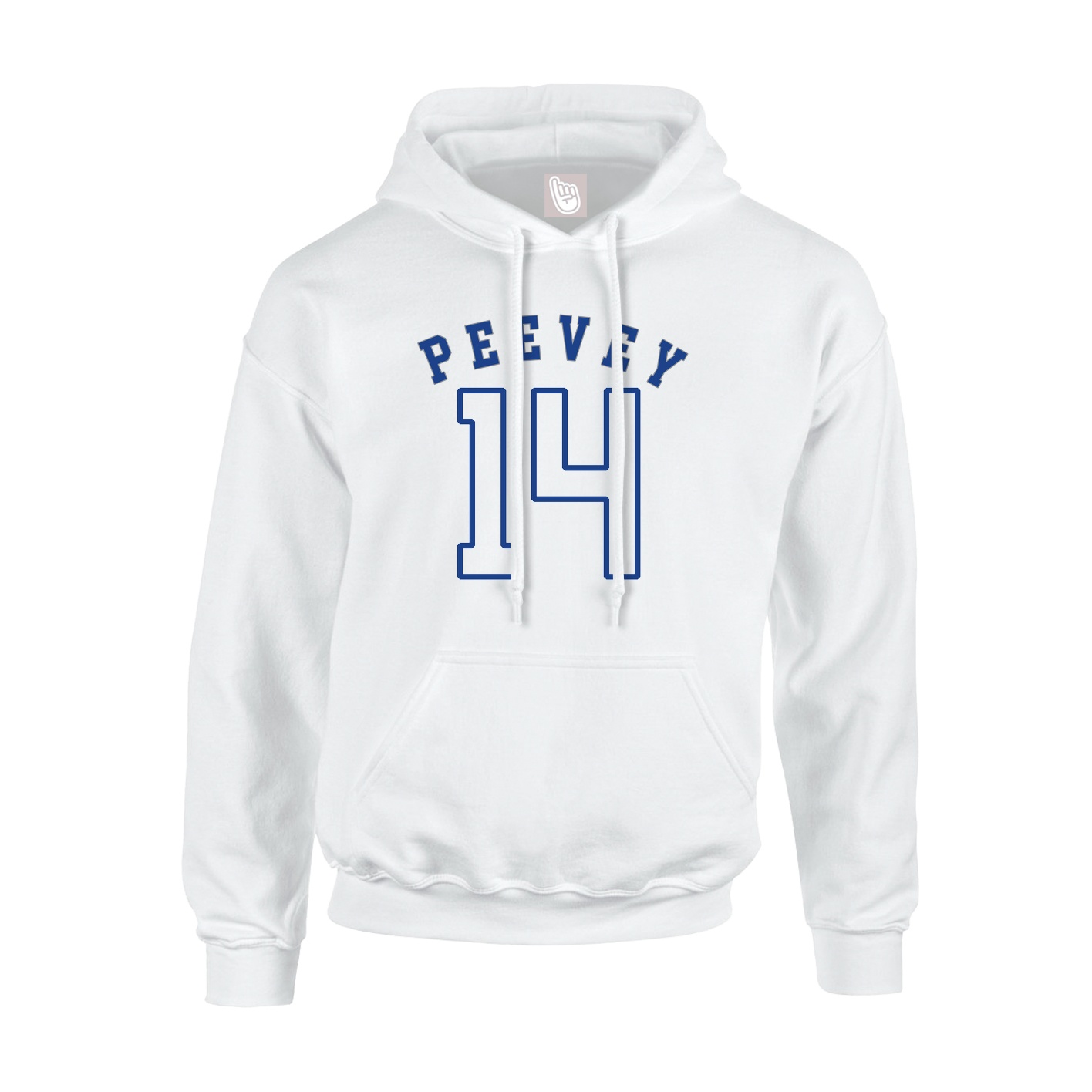 Hoodie — Shirsey Arch in White