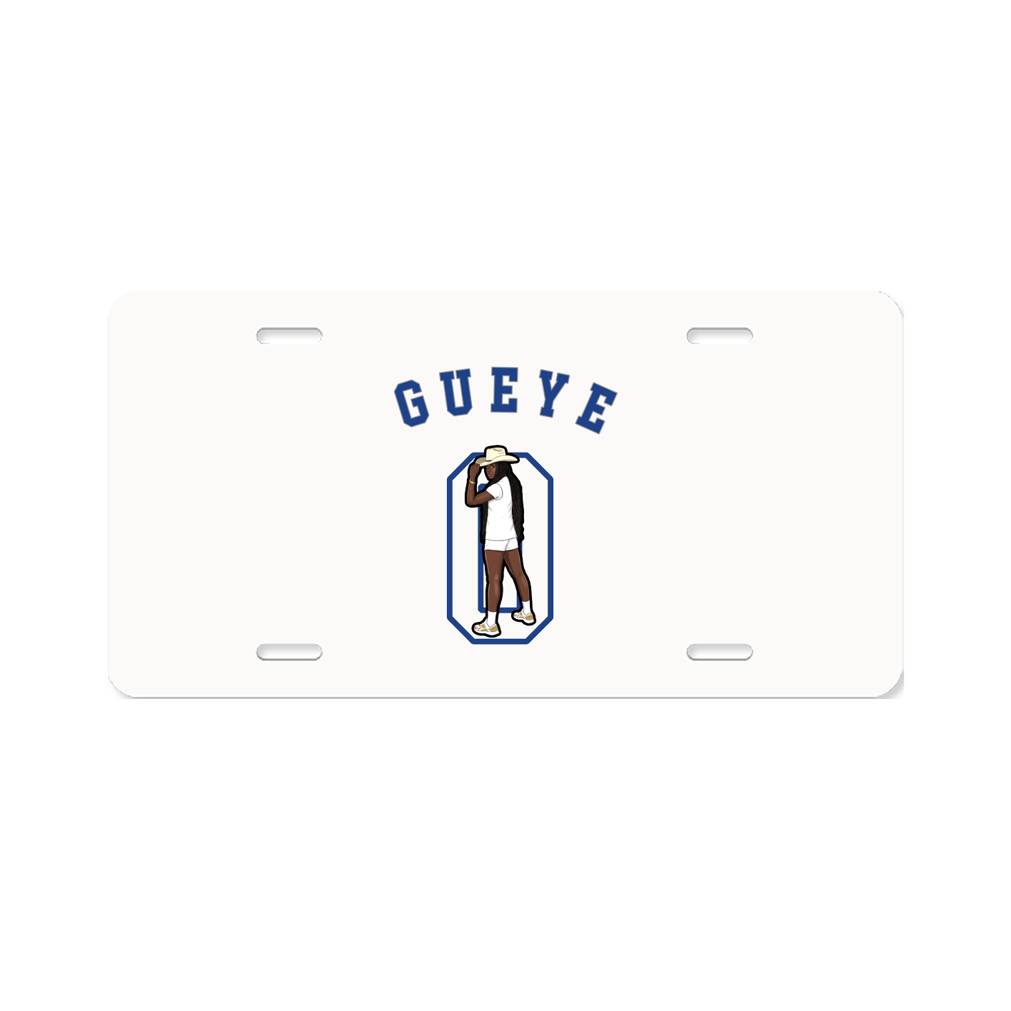 License Plate — Shirsey Arch in Classic