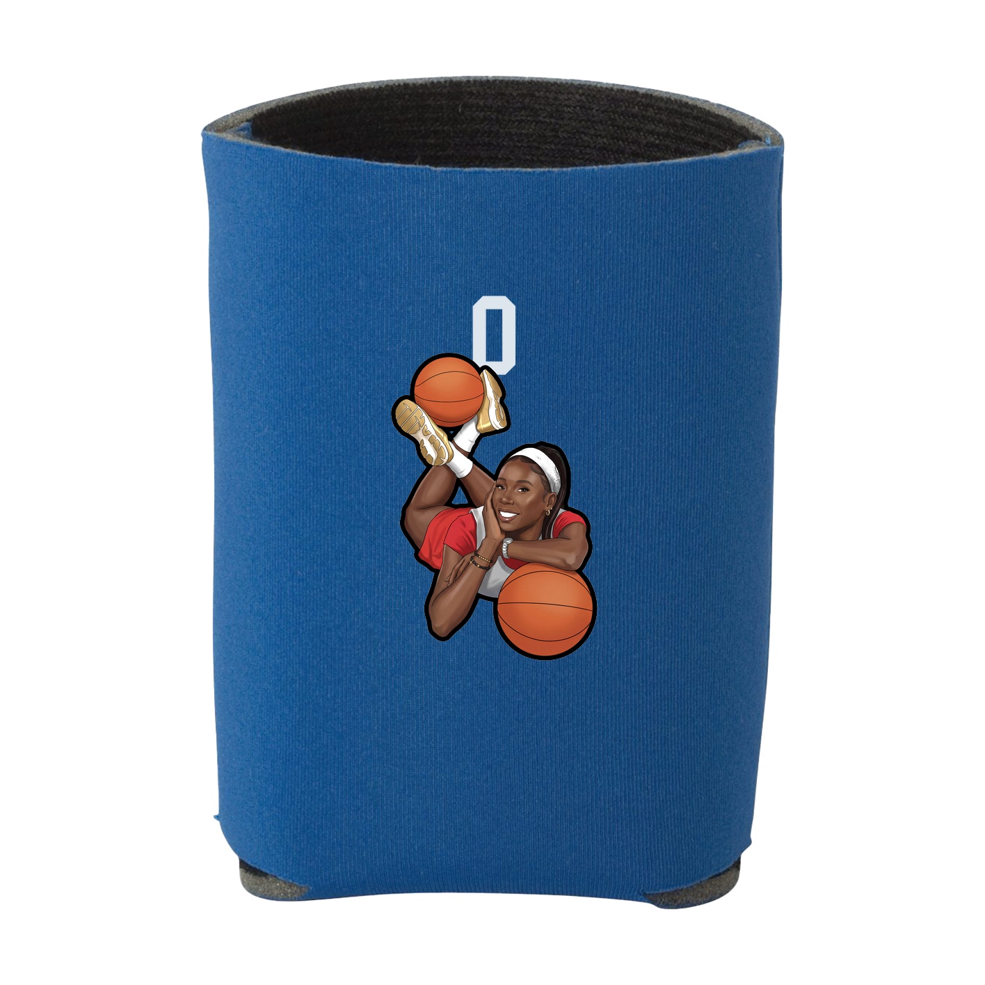 Can Holder — Number Top in Royal