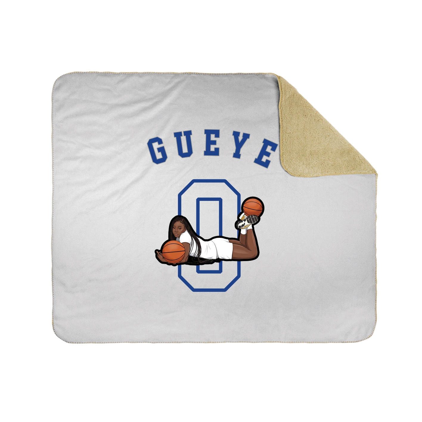 Throw Blanket — Shirsey Arch in White