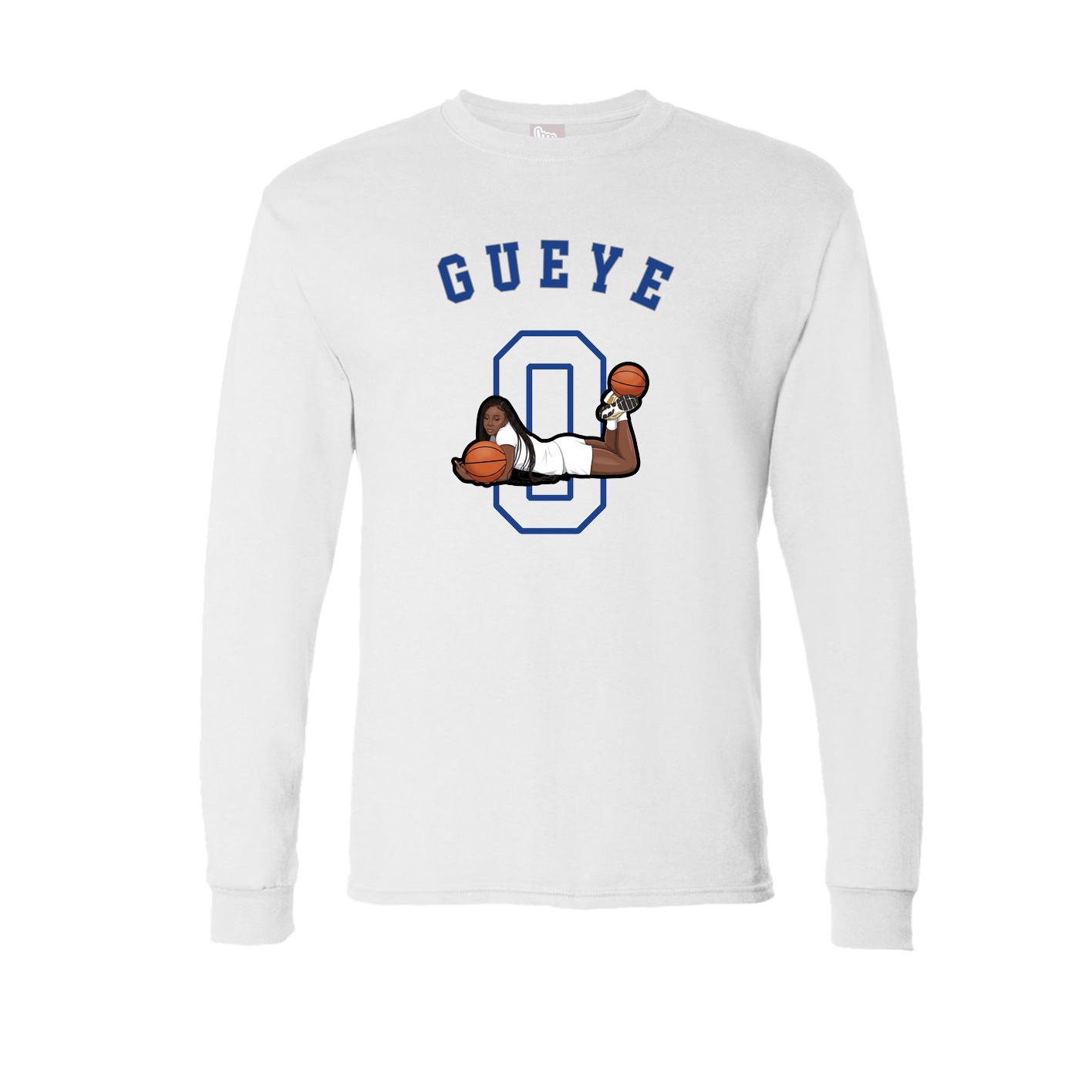 Long Sleeve Tee — Shirsey Arch in White