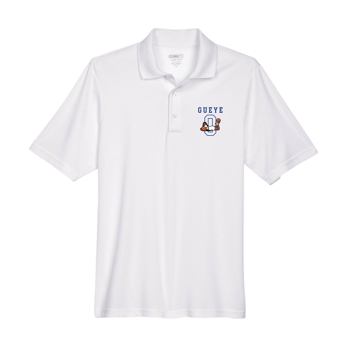 Performance Polo — Shirsey in White