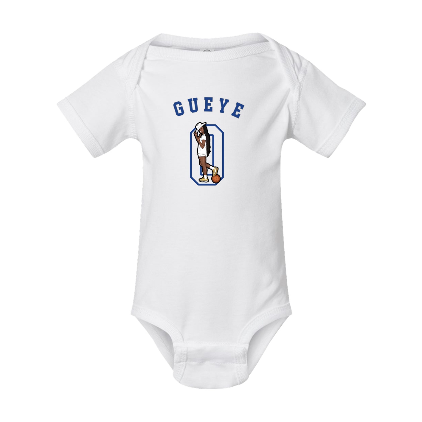 Baby Onesie — Shirsey Arch in White