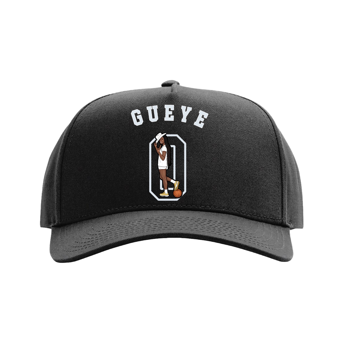 Full Fabric Five-Panel Champ Cap