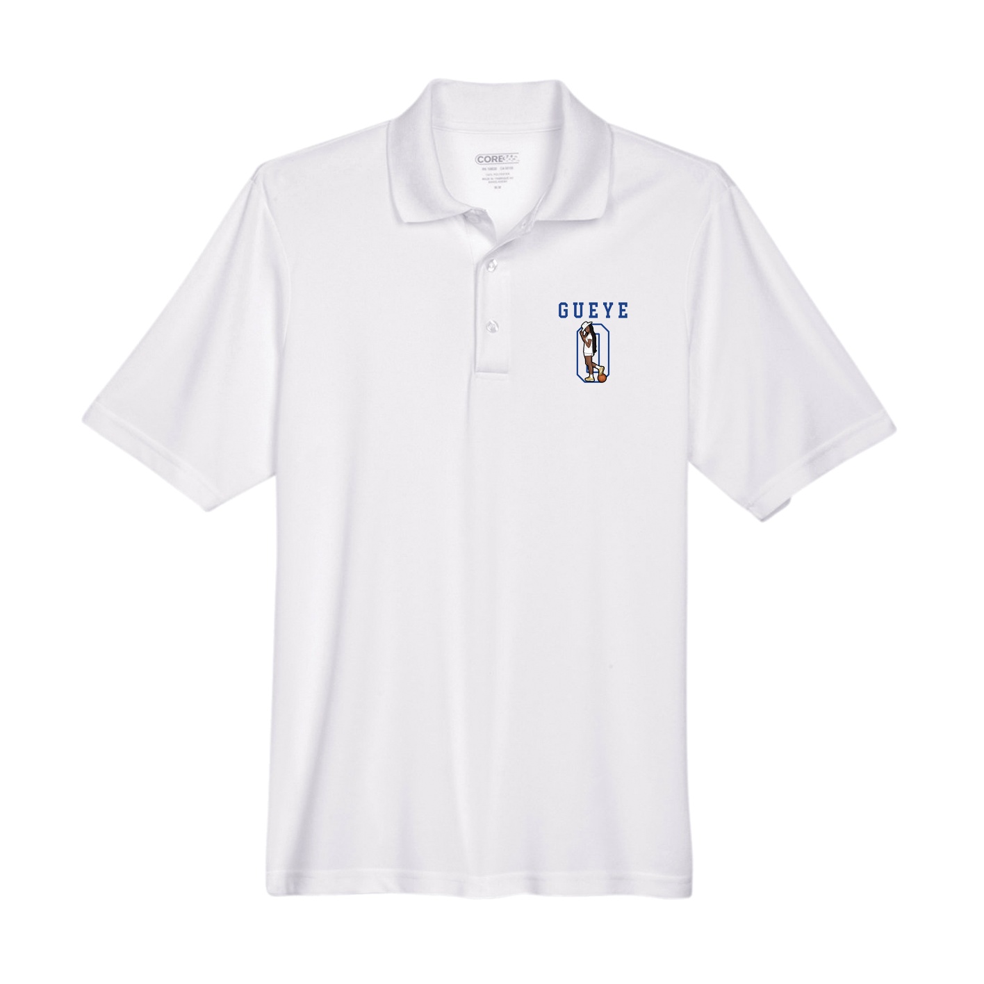 Performance Polo — Shirsey in White