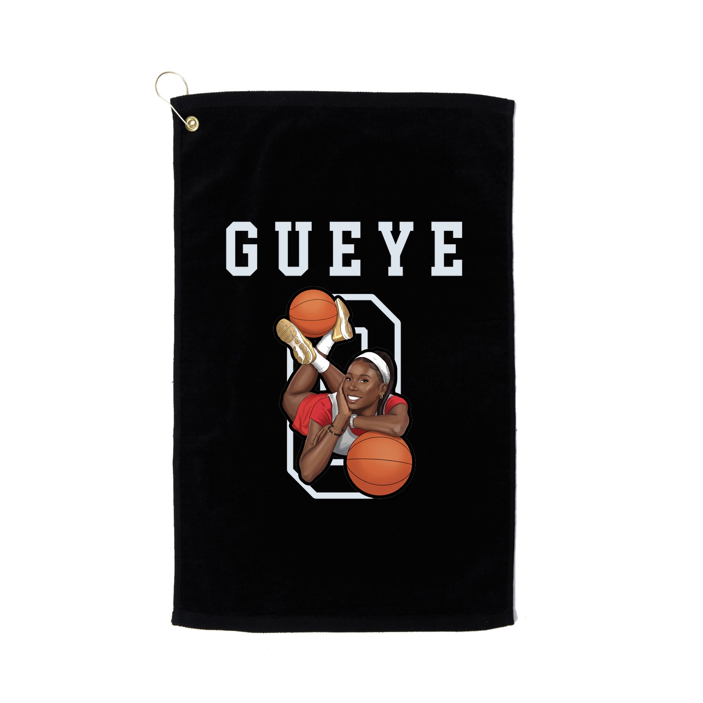 Golf Towel — Shirsey in Black