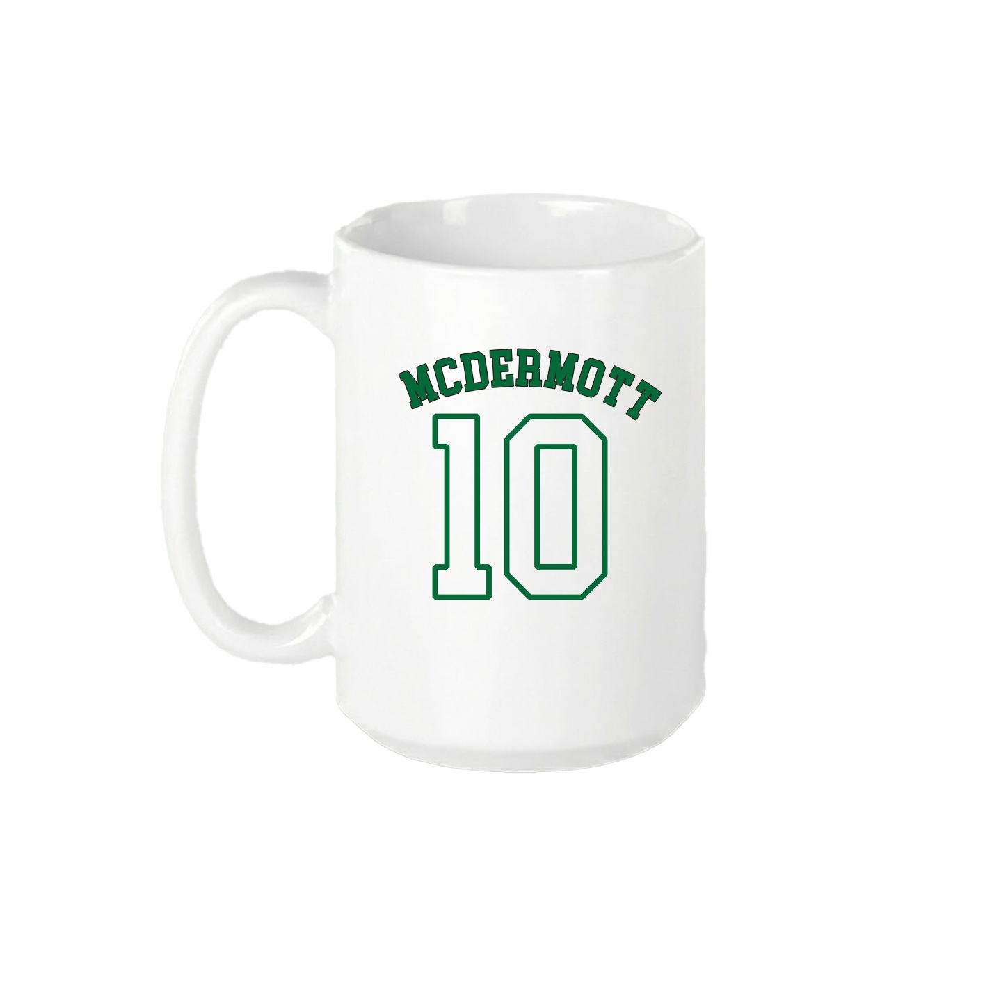 15oz Coffee Mug — Shirsey Arch in White