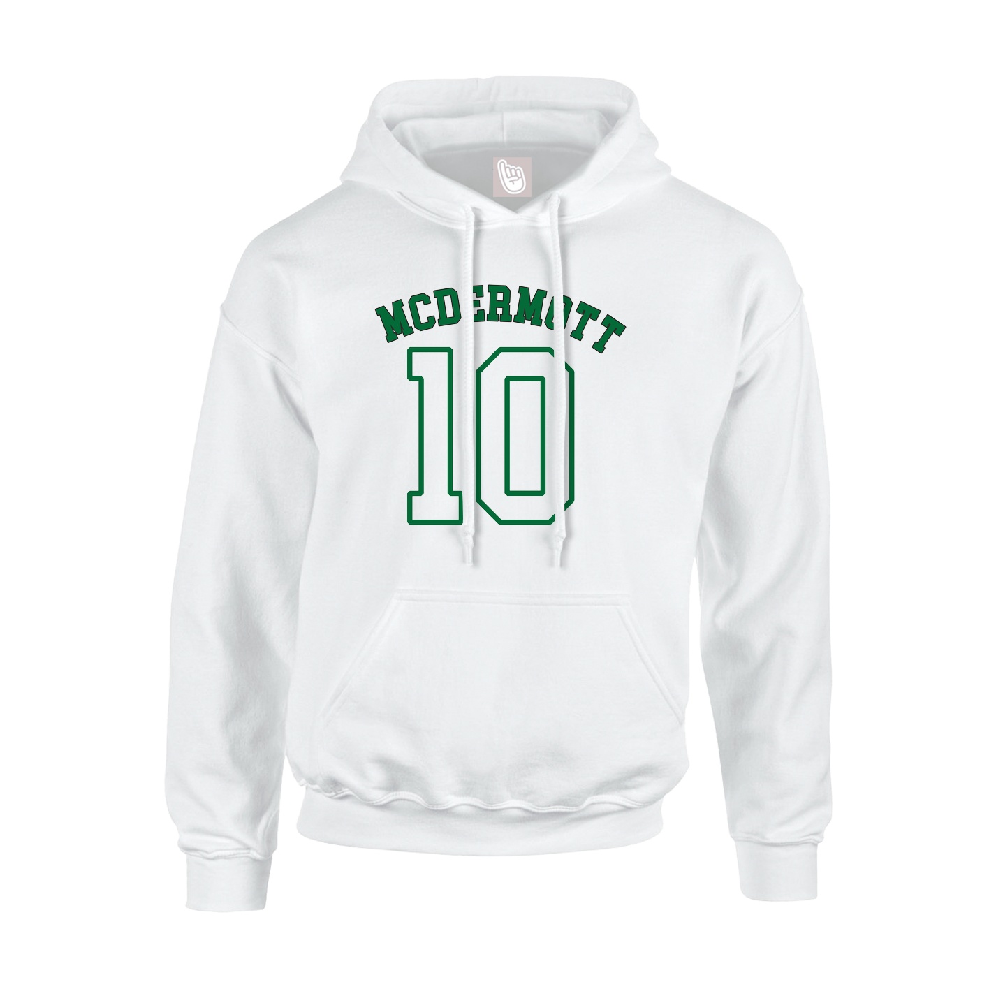 Hoodie — Shirsey Arch in White