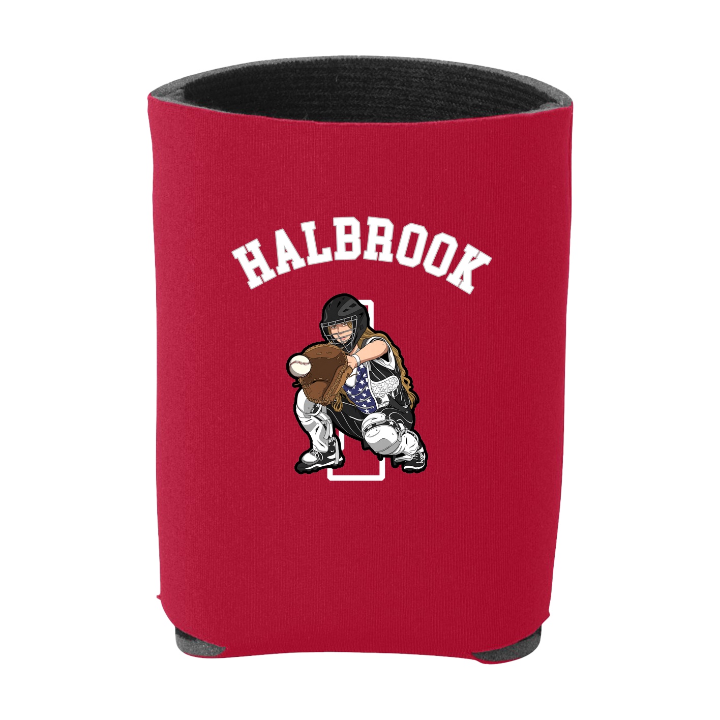 Can Holder — Shirsey Arch in Red