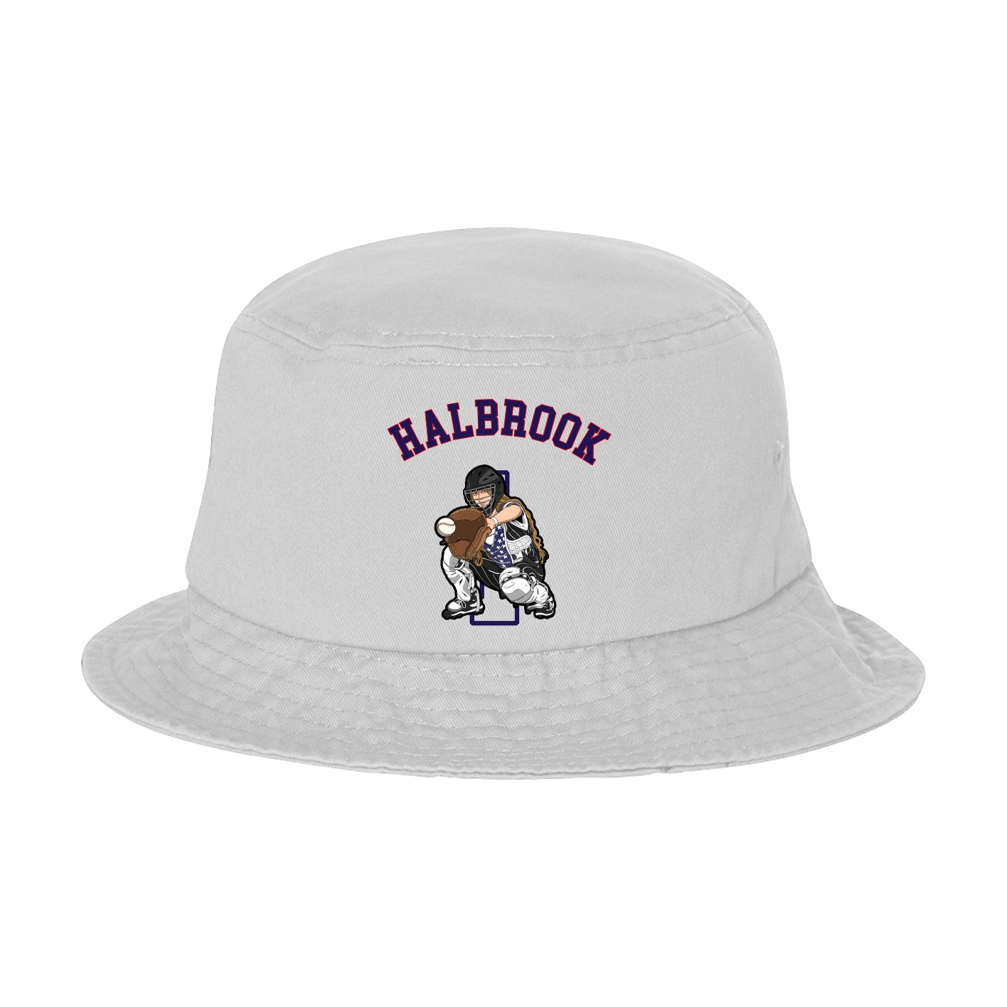 Bucket Cap — Shirsey Arch in White
