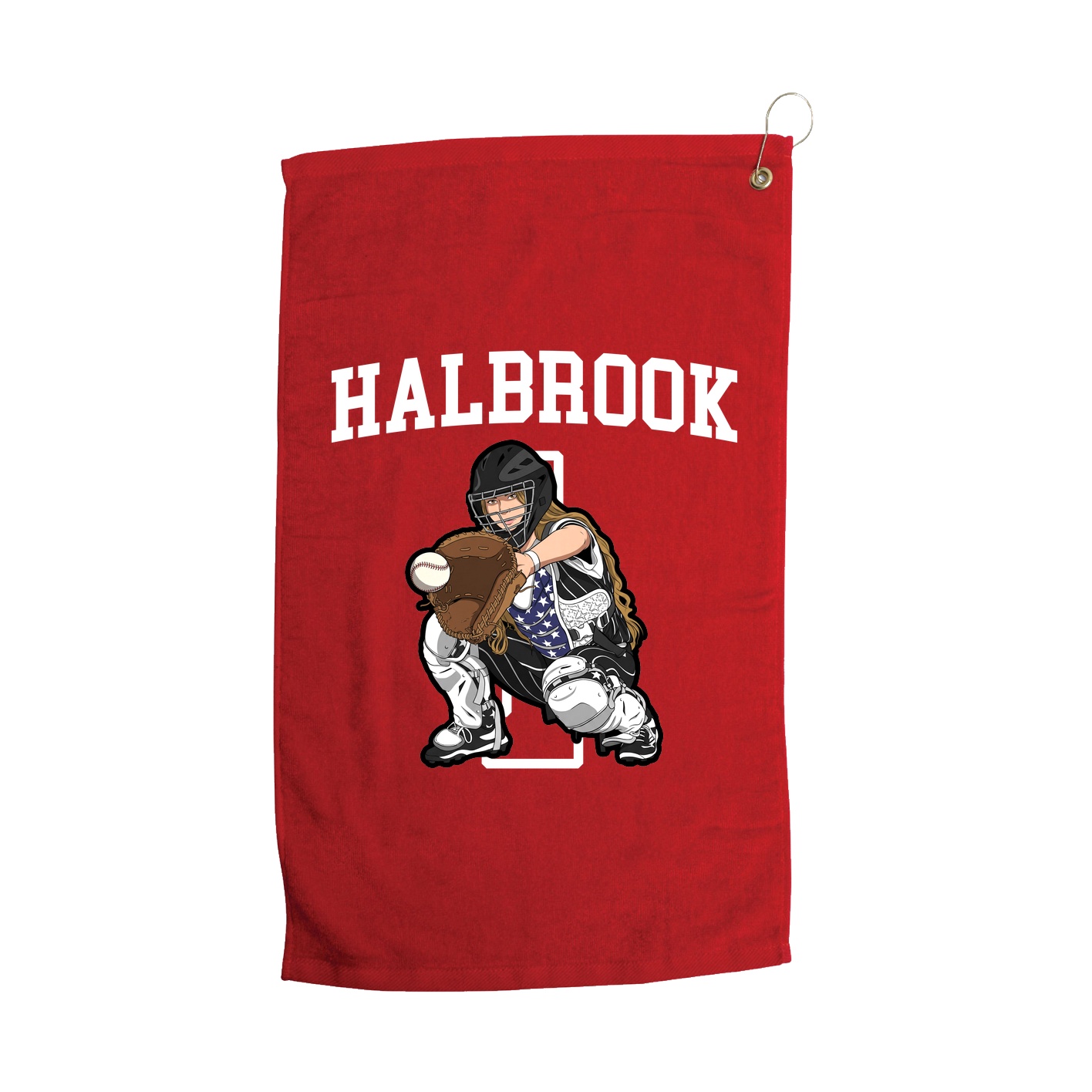 Golf Towel — Shirsey in Red