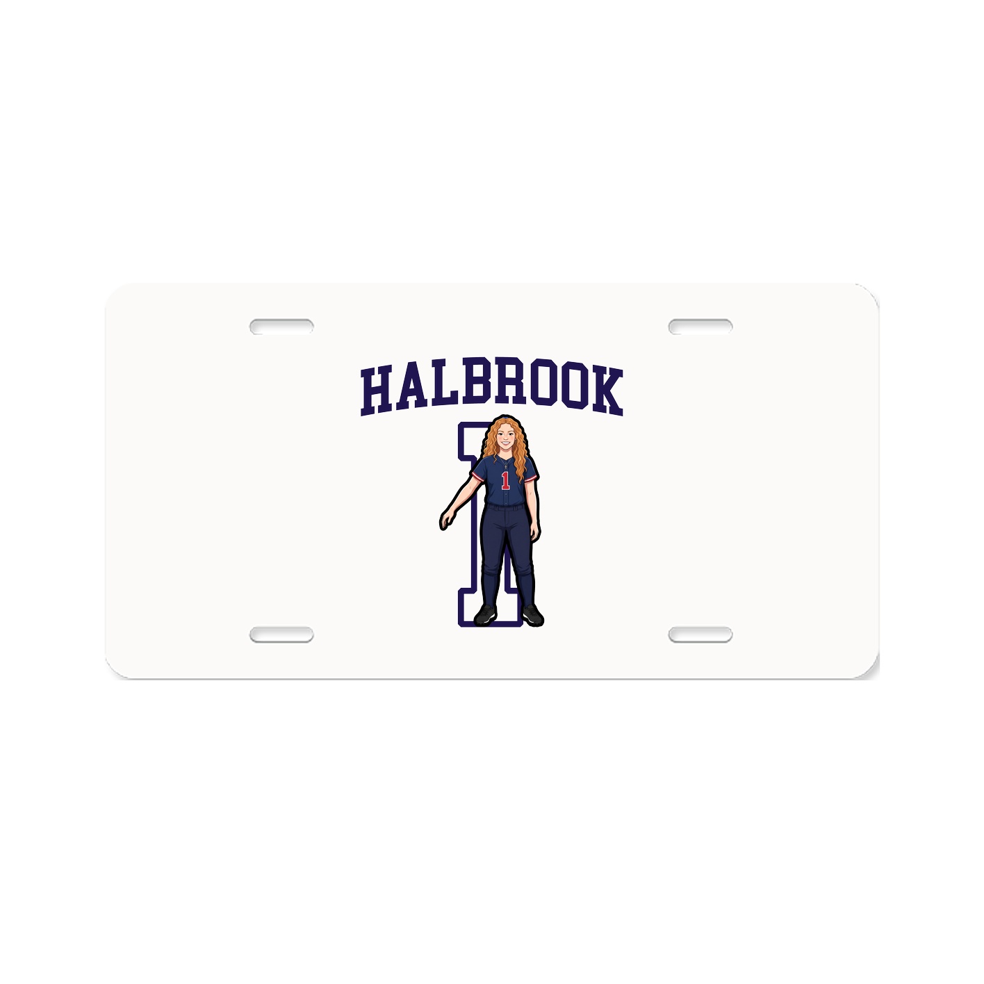 License Plate — Shirsey in Classic