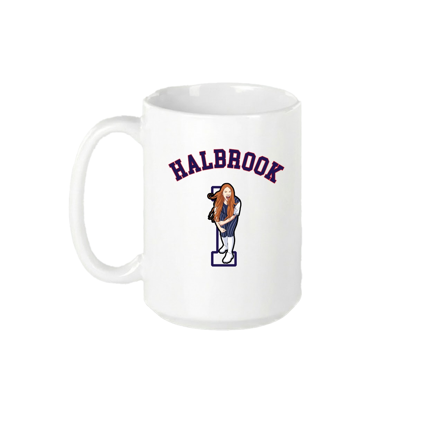 15oz Coffee Mug — Shirsey Arch in White